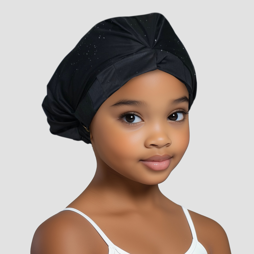 Waterproof Adjustable Shower Cap with Satin Lining - Hairbrella for Wet Hair Protection | Perfect for Bathing, Swimming & Salon Visits