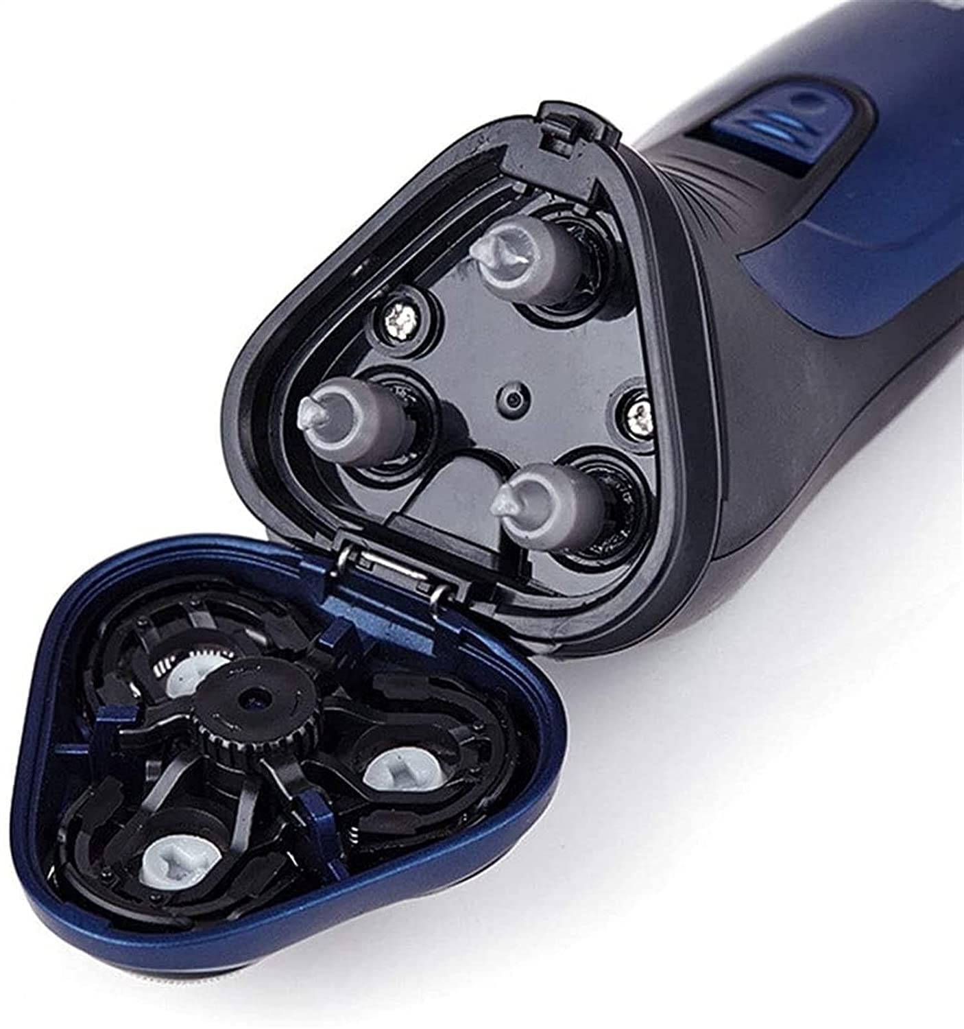 Best Electric Razor for Men - Rechargeable Rotary Shaver with Washable Shaving Head, 1.5H Fast Charging & 4D Floating Head - Perfect for Travel, Business & Daily Grooming
