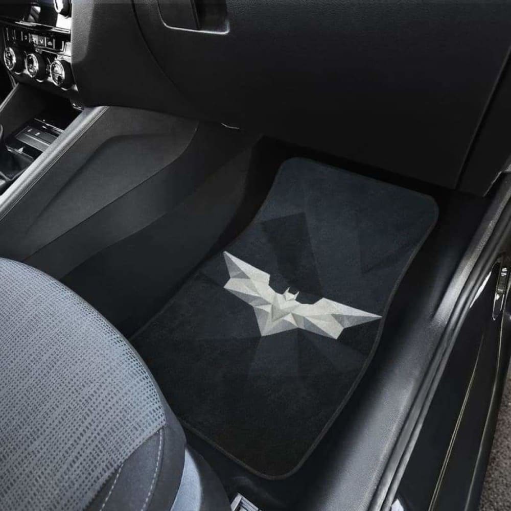 Batman Car Floor Mats for Vehicles - Custom Superhero Auto Accessories for Cars, SUVs & Trucks | Perfect for Batman Fans & Comic Lovers | Durable & Easy to Clean