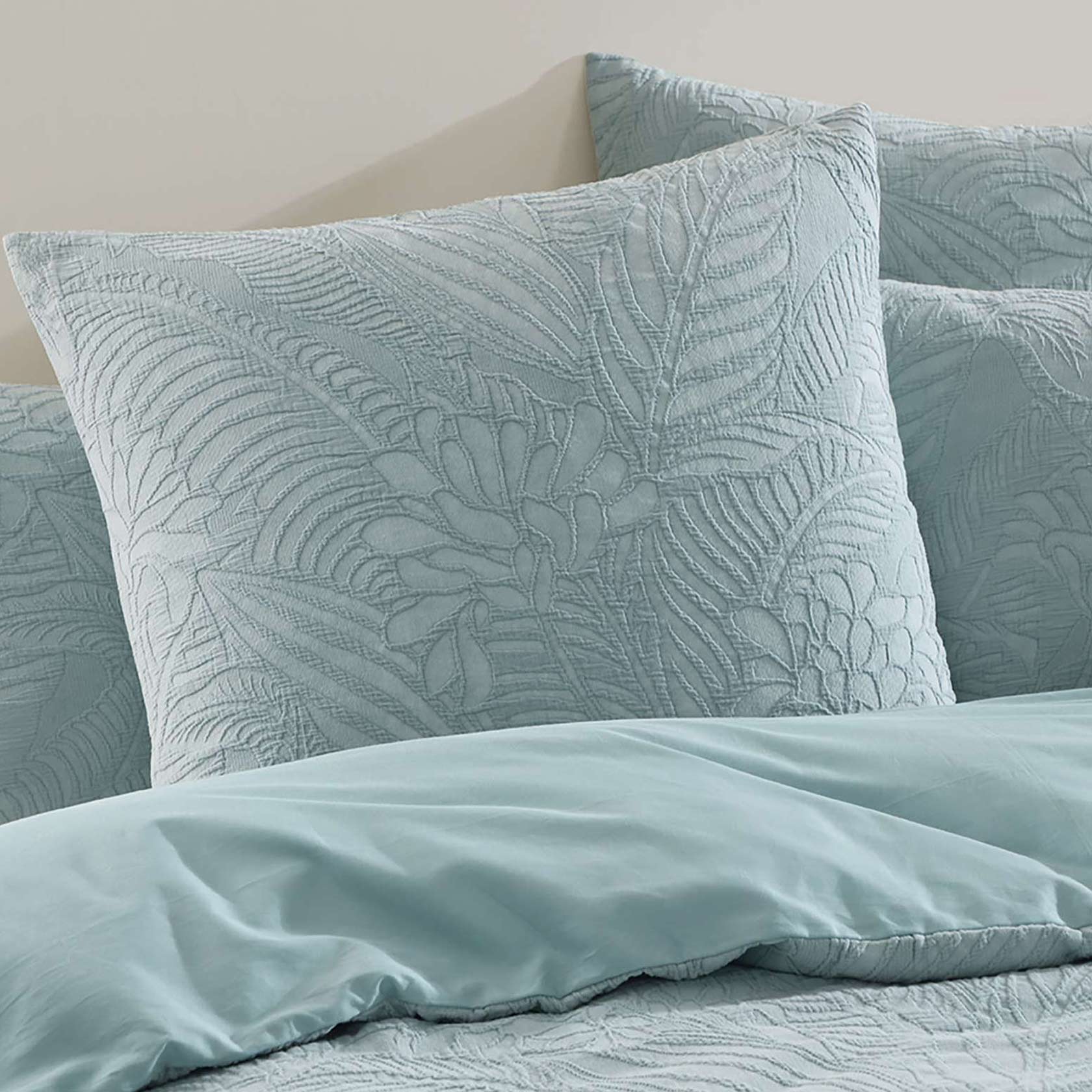 Premium European Pillowcase Set - 100% Organic Cotton Sage Green Luxury Bedding by Logan & Mason | Perfect for Master Bedroom, Guest Room & Airbnb Stays