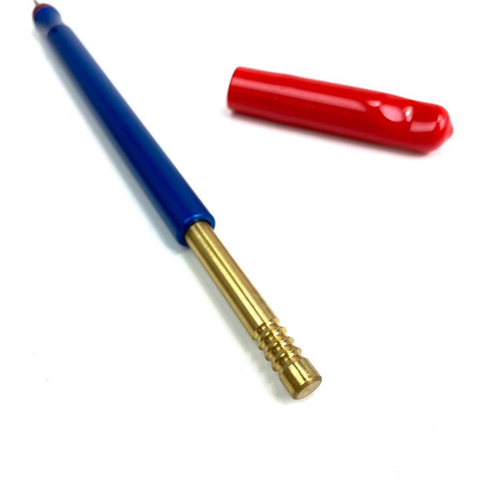 Delta Kits Slide Hammer Windshield Repair Probe - Professional Bullseye Maker & Crack Termination Tool for Auto Glass Repair - Perfect for DIY Windshield Chip Fixes and Mobile Repair Services