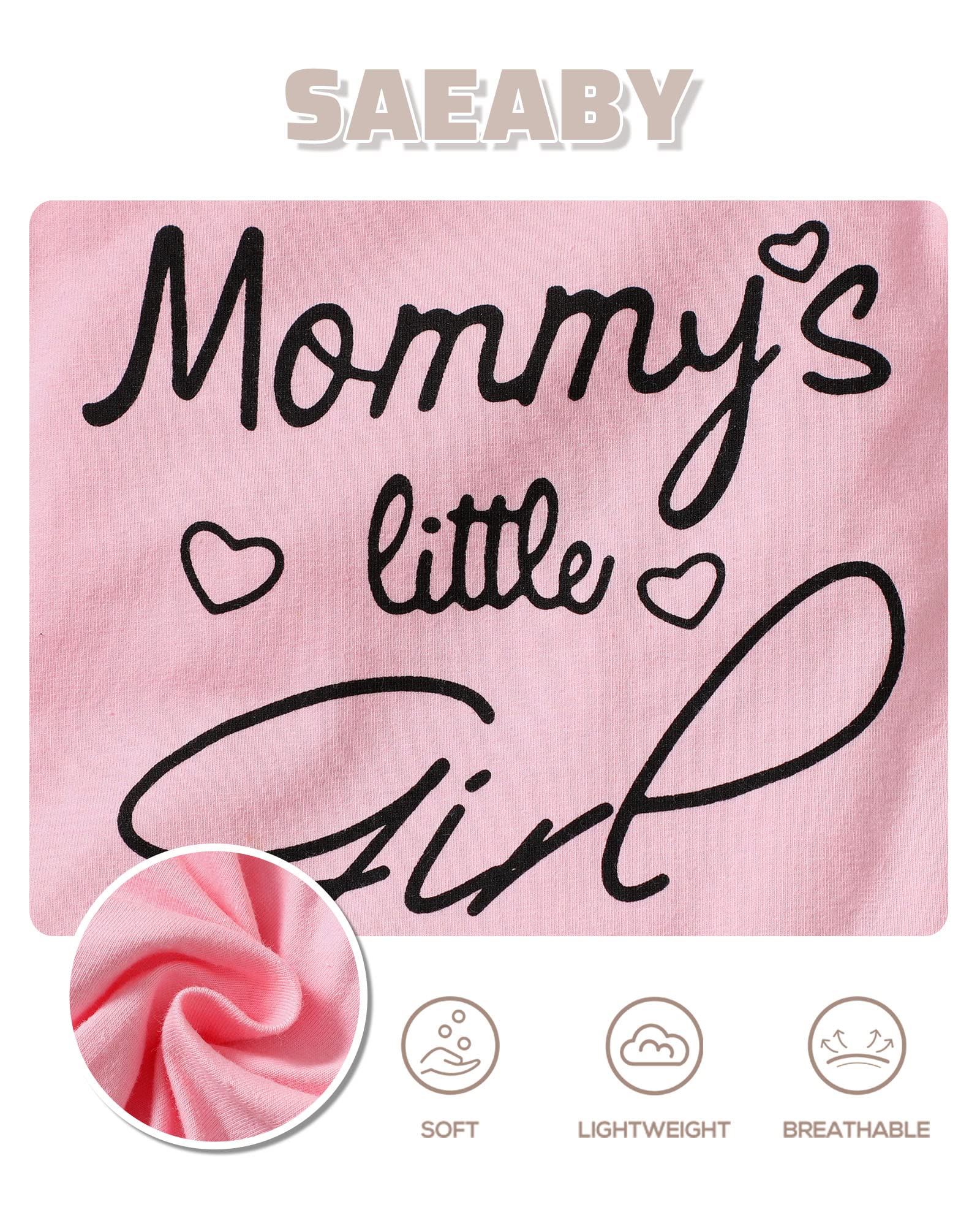 Adorable Infant Baby Girl Clothes - Newborn Long Sleeve Romper & Pants Set for Fall/Winter | Soft & Cozy Outfit for Girls 0-24 Months | Perfect for Family Photos, Playdates & Holiday Events