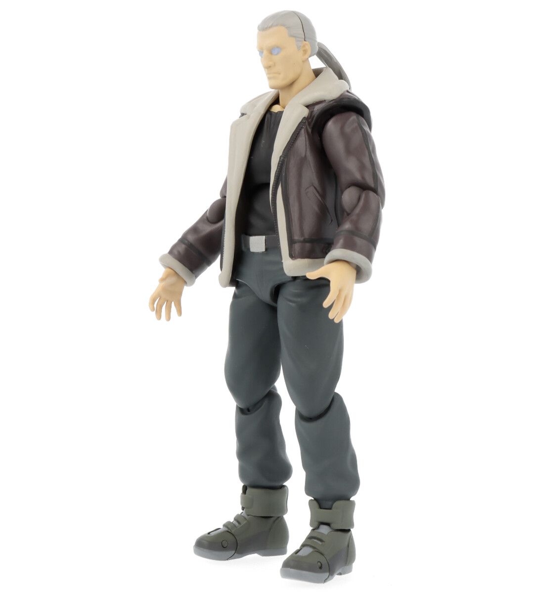 Figma Batou Action Figure - Ghost in the Shell Stand Alone Complex Collectible Model for Anime Fans & Sci-Fi Collectors - Perfect for Display, Cosplay, and Gift Giving