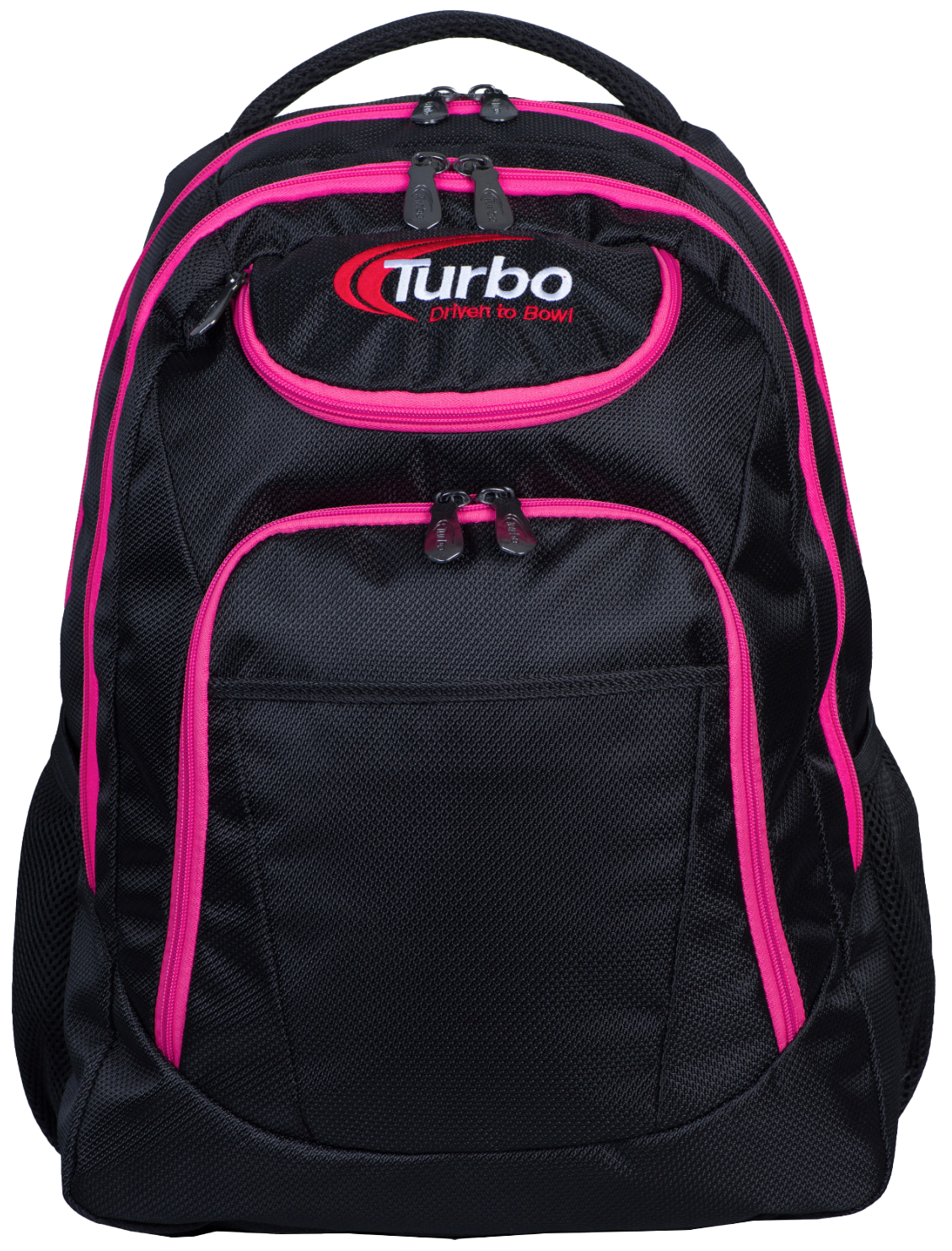 Turbo Shuttle Bowling Backpack - Black & Pink for Men & Women - Durable Sports Bag for Bowling Balls, Shoes & Accessories - Perfect for League Play, Tournaments & Practice Sessions