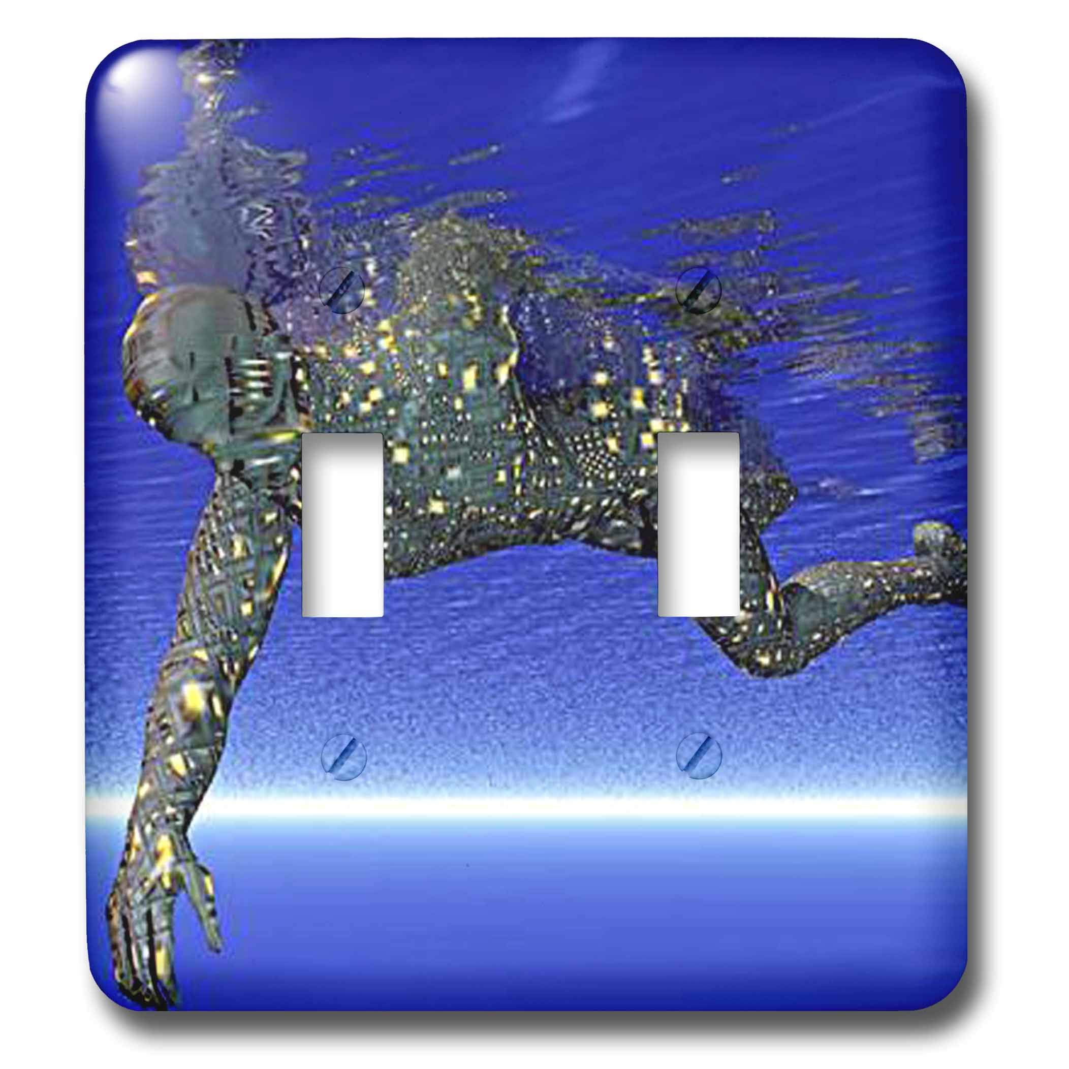 3D Toggle Switch for Swimming Robot - Double Pole On/Off Control - Perfect for DIY Robotics, RC Models, and Underwater Projects