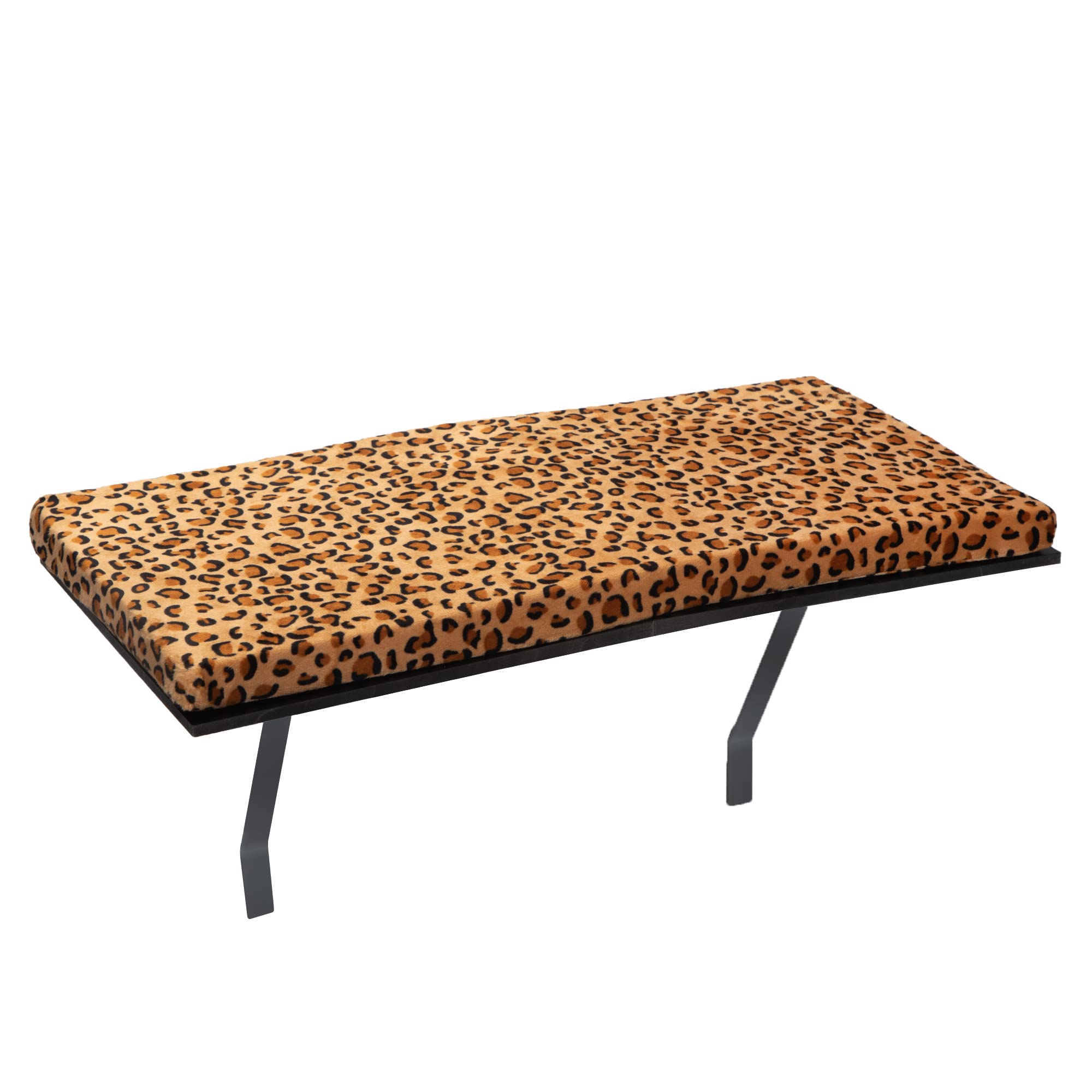Premium Heavy Duty Cat Window Perch Hammock - Velvet Wall Mounted Cat Bed Shelf for Indoor Cats - Durable Leopard Print Cat Furniture - Perfect for Sunbathing & Bird Watching
