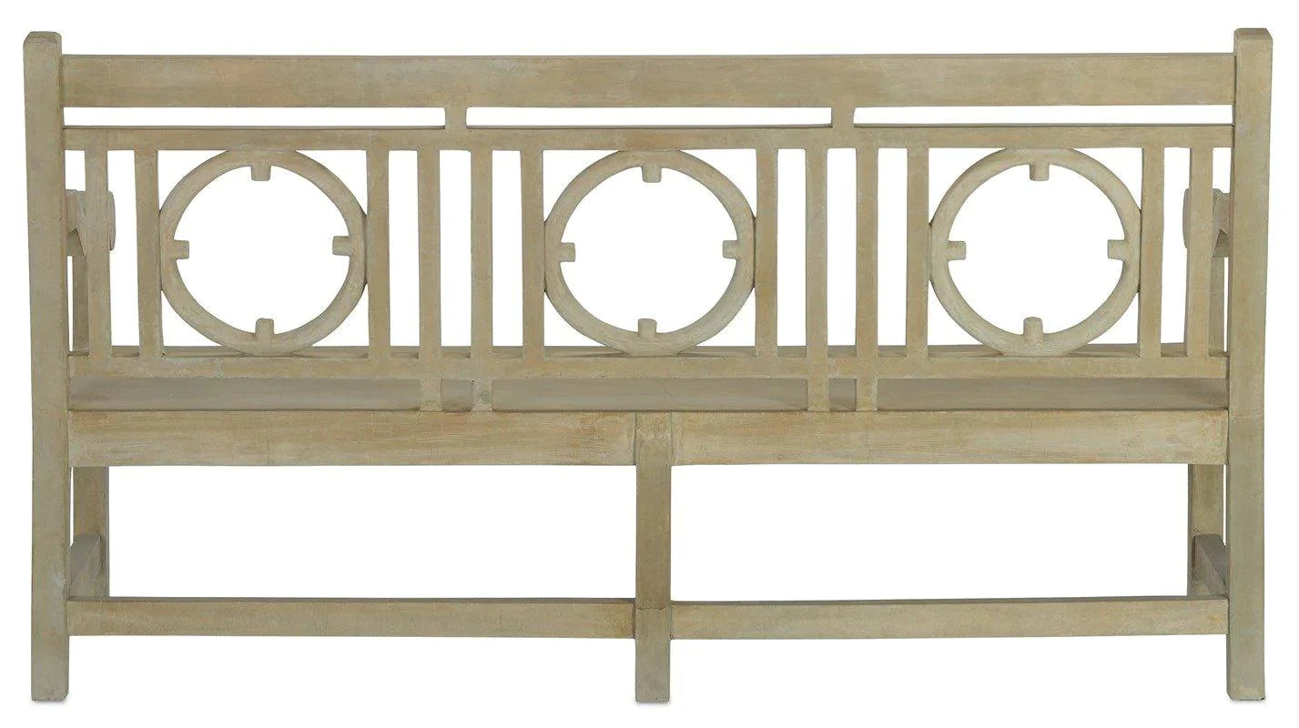 Durable Concrete Outdoor Bench for Garden, Patio, and Backyard - Heavy-Duty Weather-Resistant Seating for Parks and Outdoor Spaces
