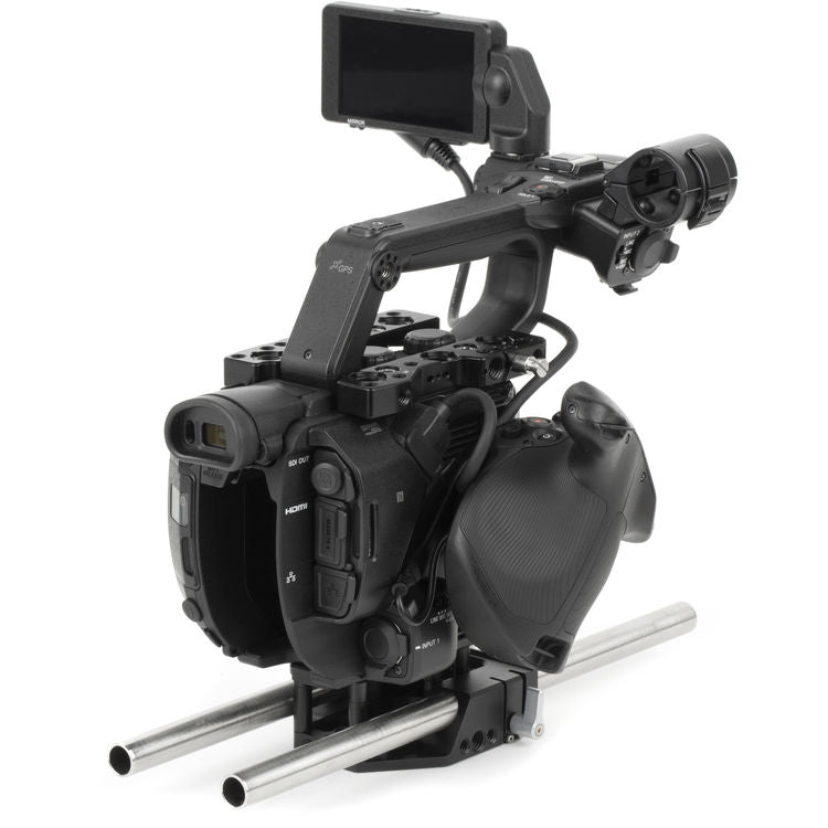 Wooden Camera FS5 Accessory Kit Base - Professional Video Rig for Sony FS5 - Perfect for Filmmaking, Vlogging & Studio Shoots