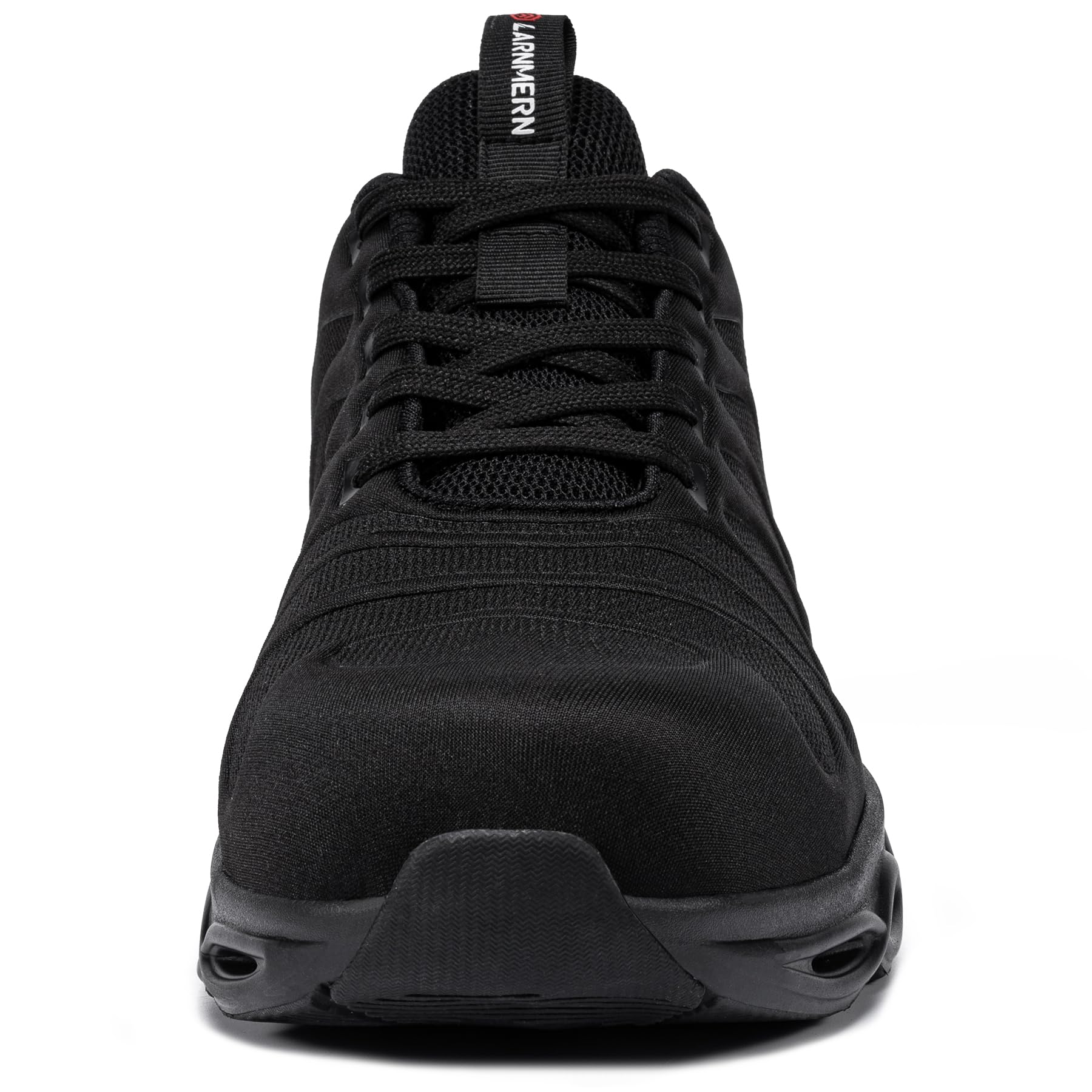 **LARNMERN Steel Toe Shoes for Men & Women - Lightweight Safety Sneakers with Wide Fit, Comfortable Work Shoes for Construction, Warehouse & Outdoor Use**