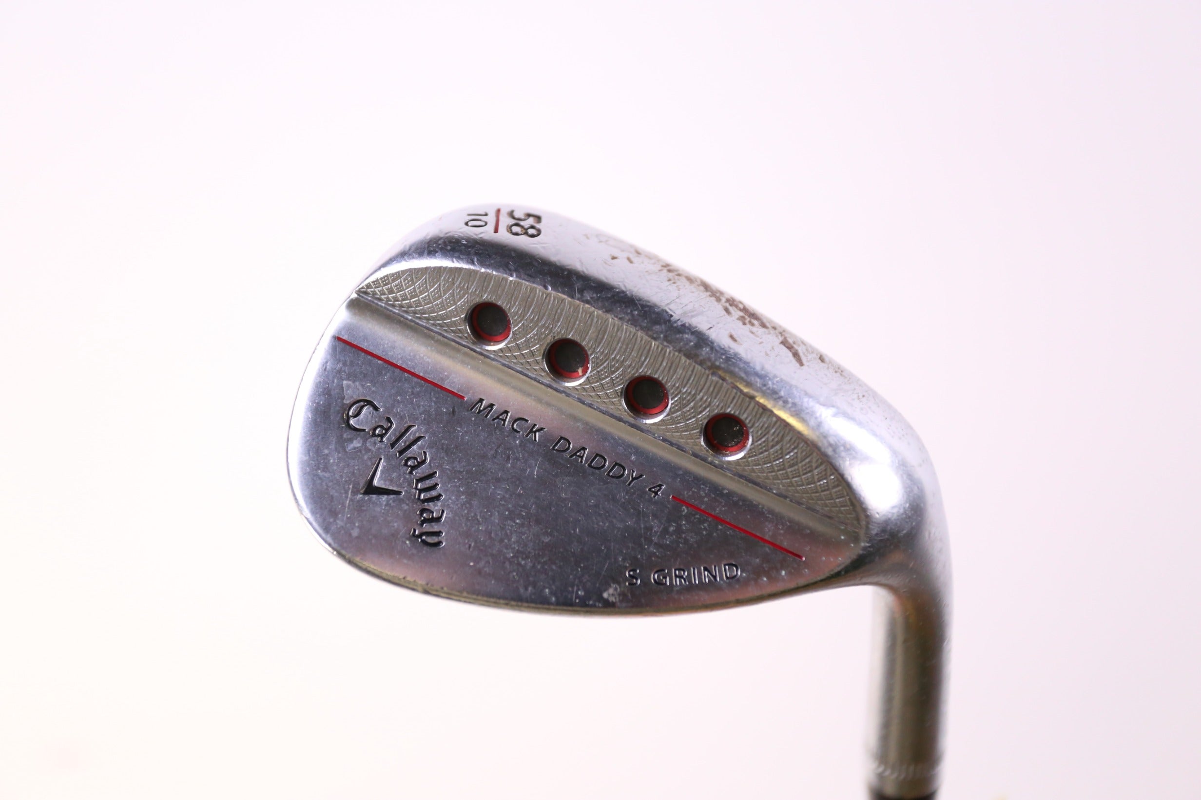 Used Callaway MD4 Chrome Lob Wedge 58° Right Handed Stiff Flex Golf Club - Perfect for Short Game Shots & Bunker Play