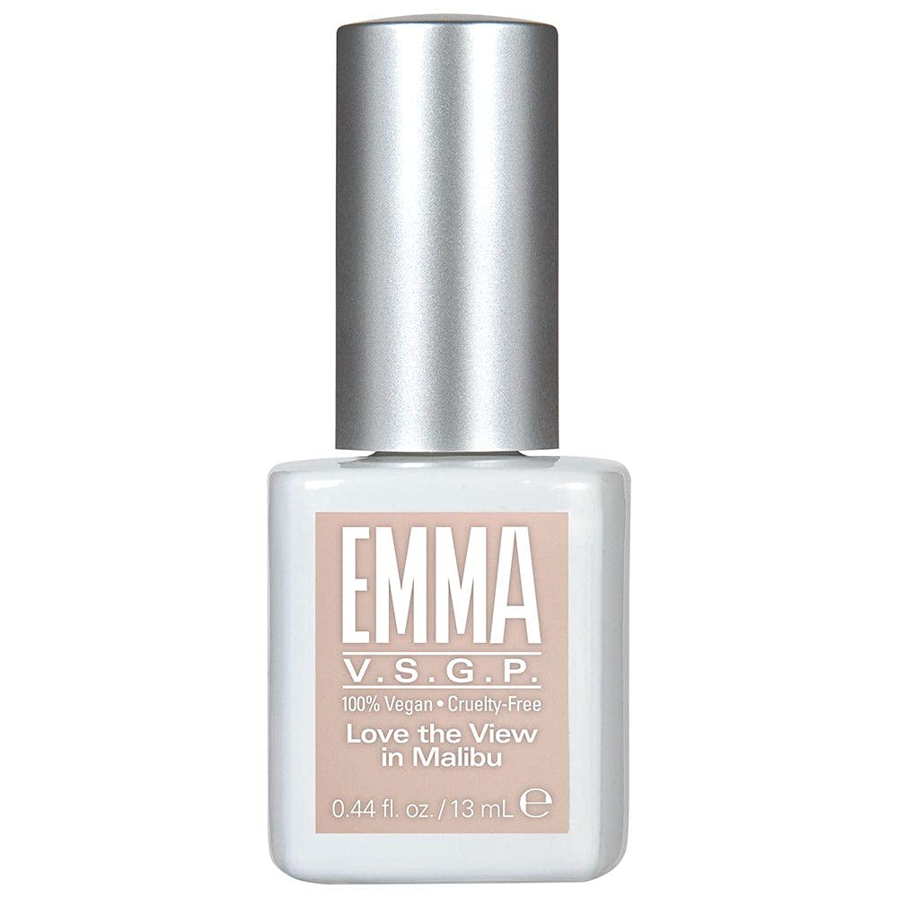 EMMA Beauty Gel Nail Polish - Long Lasting Nail Color, 12+ Free Formula, 100% Vegan & Cruelty-Free (0.44 fl oz) - Love The View in Malibu - Perfect for Salon-Quality Manicures at Home, Parties & Special Occasions
