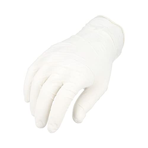 MMBM Powder-Free Disposable Latex Gloves - Large Size (5 Mil Thickness) - 2000 Count Bulk Pack - Ideal for Medical, Cleaning, Food Handling & Tattoo Applications