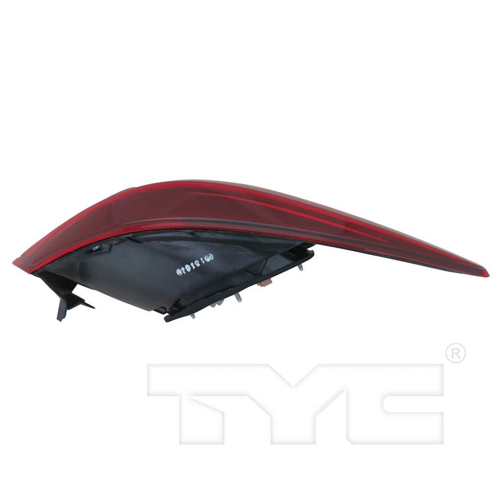 2014-2015 Mazda 3 Sedan Tail Light Pair - Driver & Passenger Side Replacement for MA2804123 | BJT1-51-160A | Outer Bulb Type | Enhanced Night Visibility & Safety