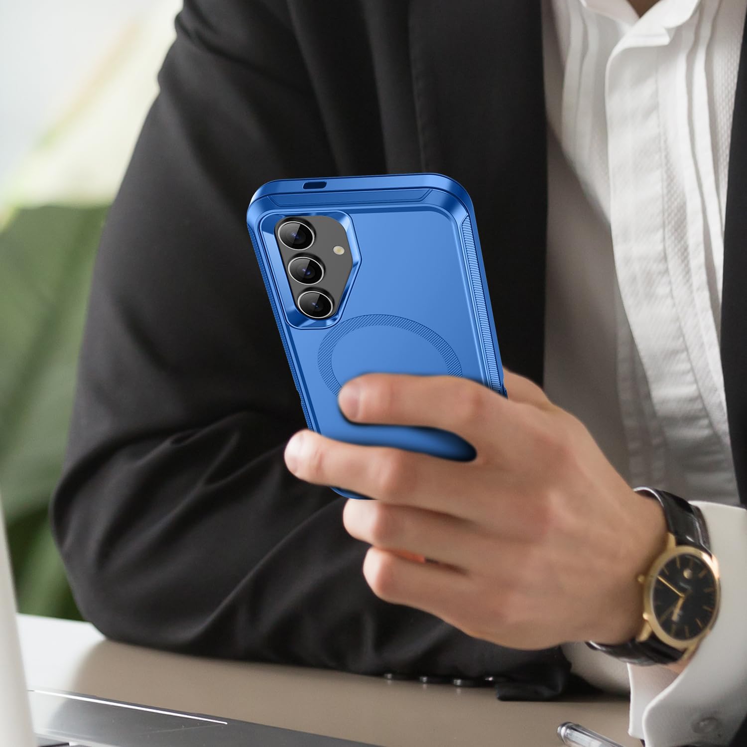 Samsung Galaxy S24/S25 Plus Rugged Heavy Duty Case - Shockproof, Anti-Scratch Protective Cover for Outdoor, Work & Adventure Use
