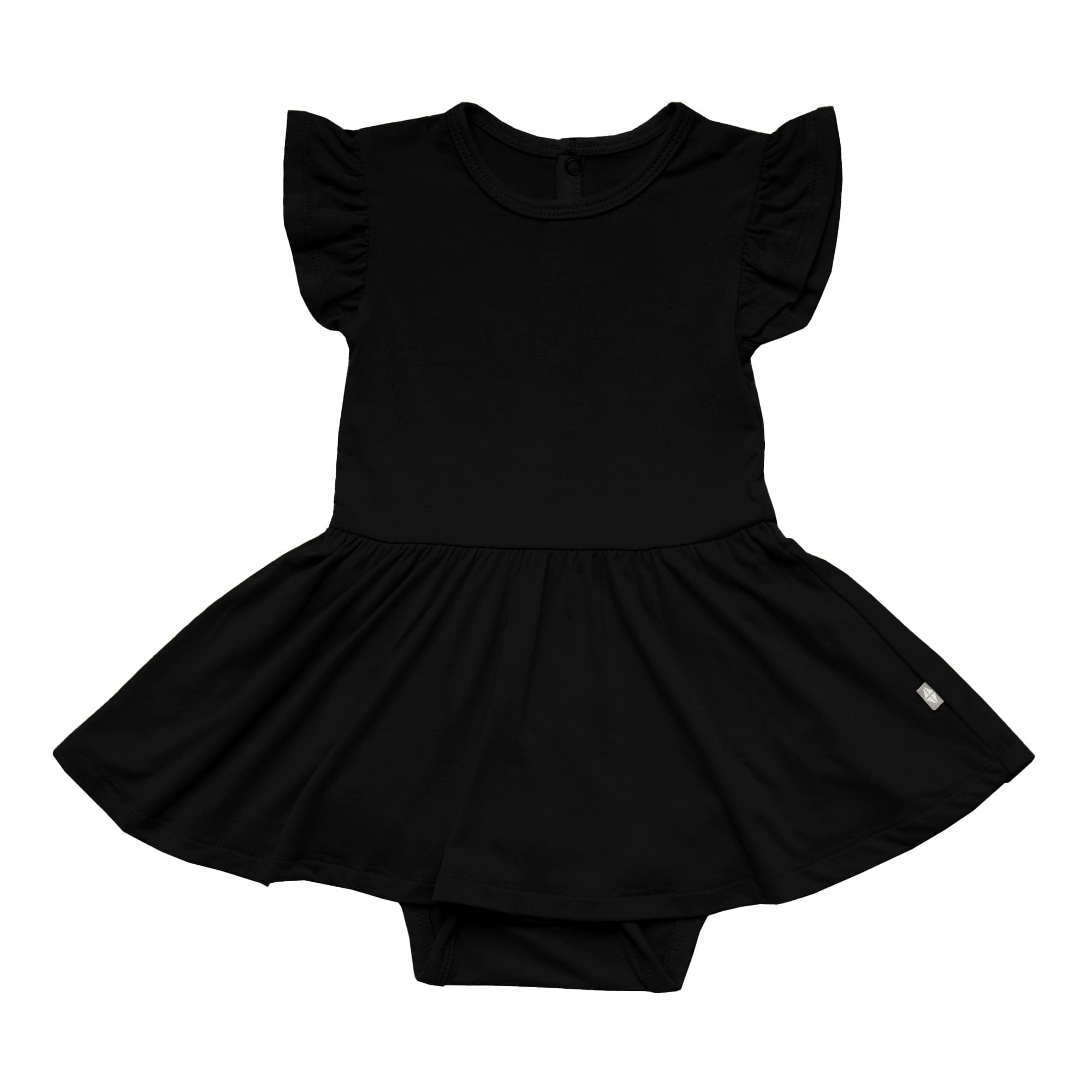 Twirl Bodysuit Dress in Midnight - Elegant Stretchy Flowy Midi Dress for Women | Perfect for Parties, Date Nights & Special Occasions