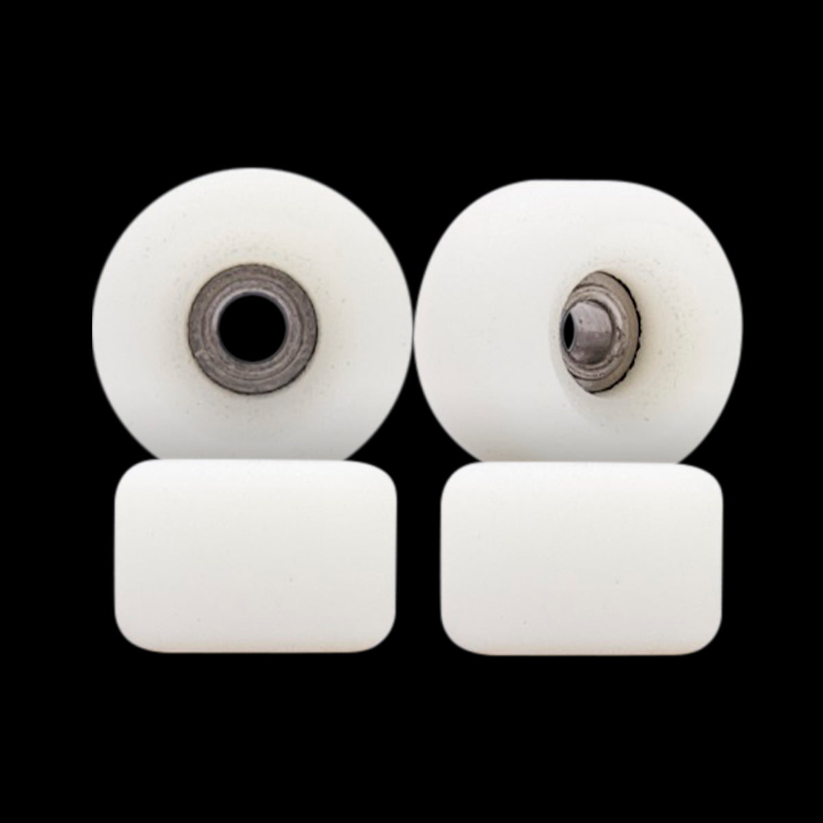 Industryfb 99A Fingerboard Wheels - 7.5mm High Performance Skateboard Wheels for Finger Tricks & Mini Ramp Riding - Perfect for Tech Deck & Fingerboard Enthusiasts