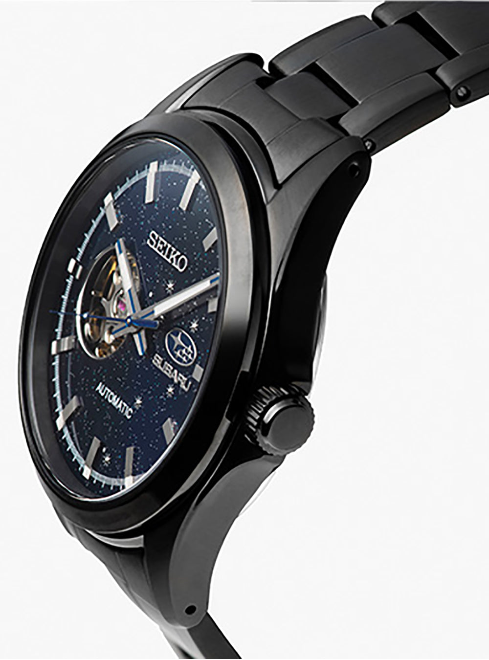 SEIKO × SUBARU SZSF005 Limited Edition Japan Made Automatic Mechanical Watch for Men - Perfect for Collectors, Racing Enthusiasts & Everyday Wear