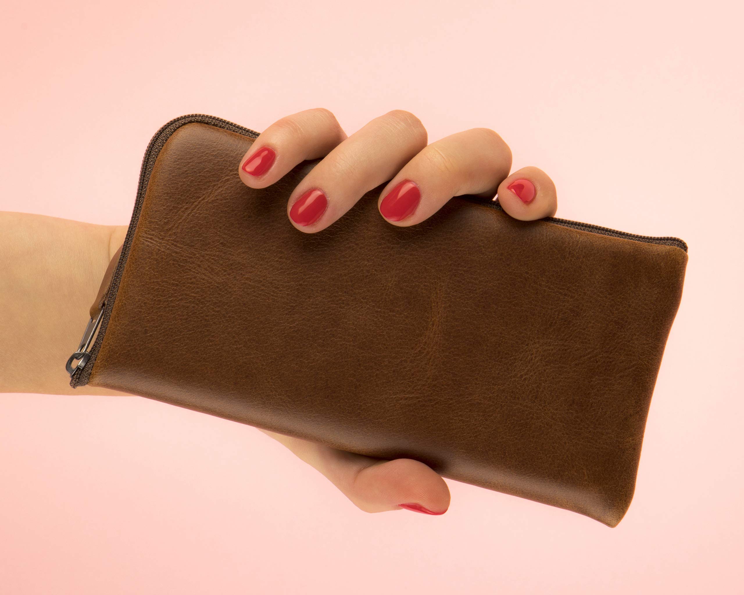 Premium Brown Italian Leather iPhone Case - Handcrafted in Europe | Durable & Stylish Protection for Everyday Use