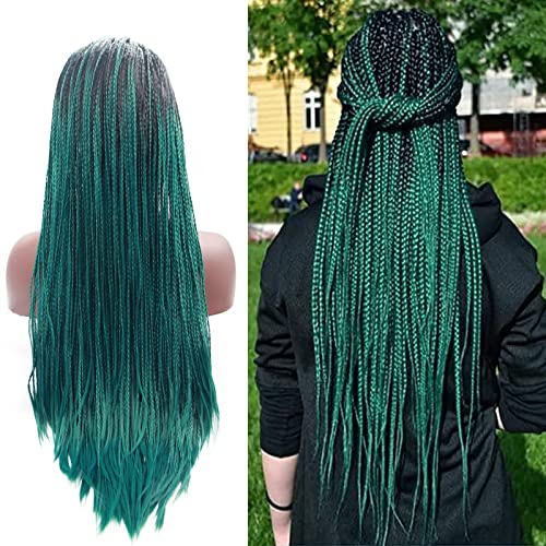 Ombre Black Green
