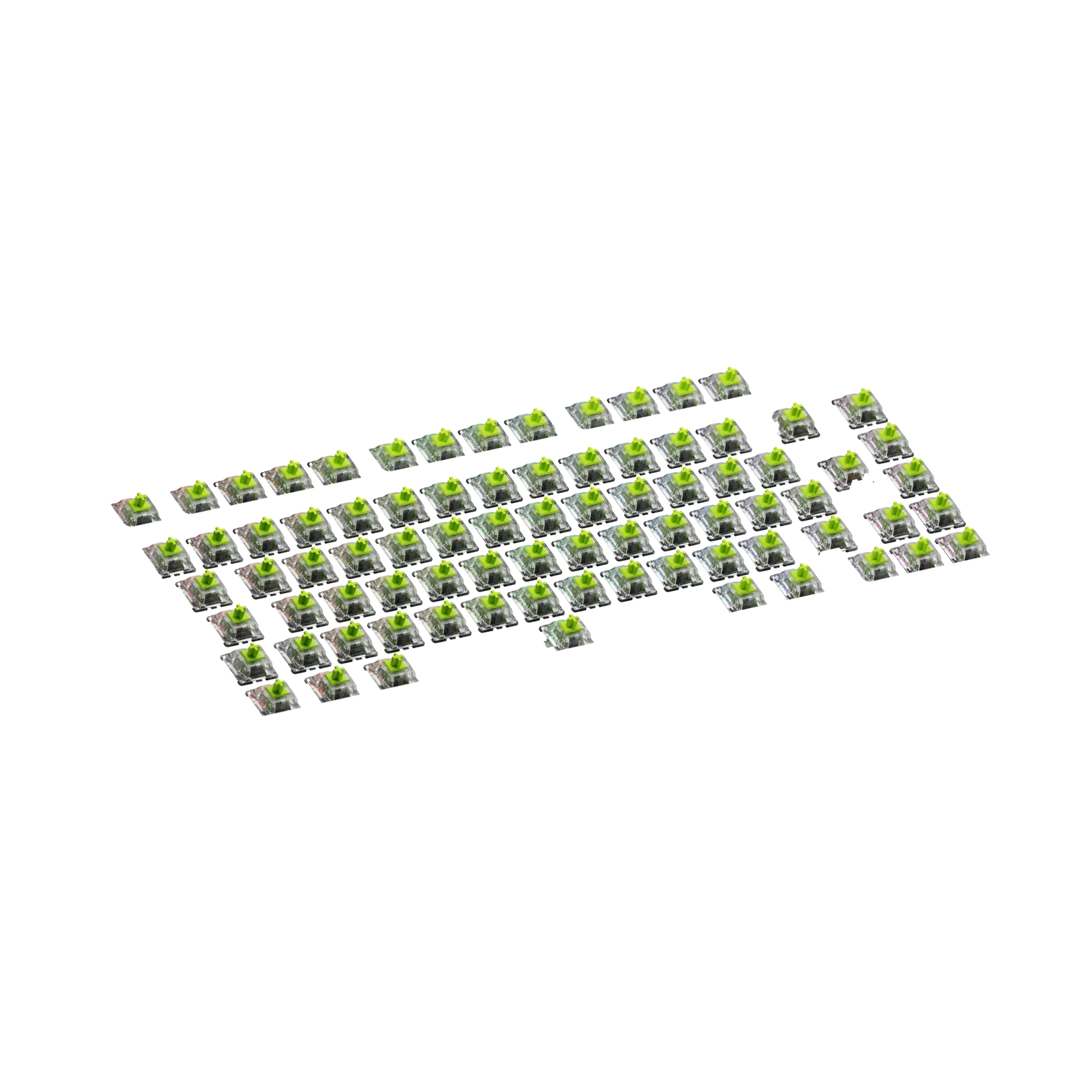 Glorious Raptor MX Mechanical Keyboard Switches - 75 Pack ISO Standard for Gaming & Typing - Perfect for PC Builds & Keyboard Customization