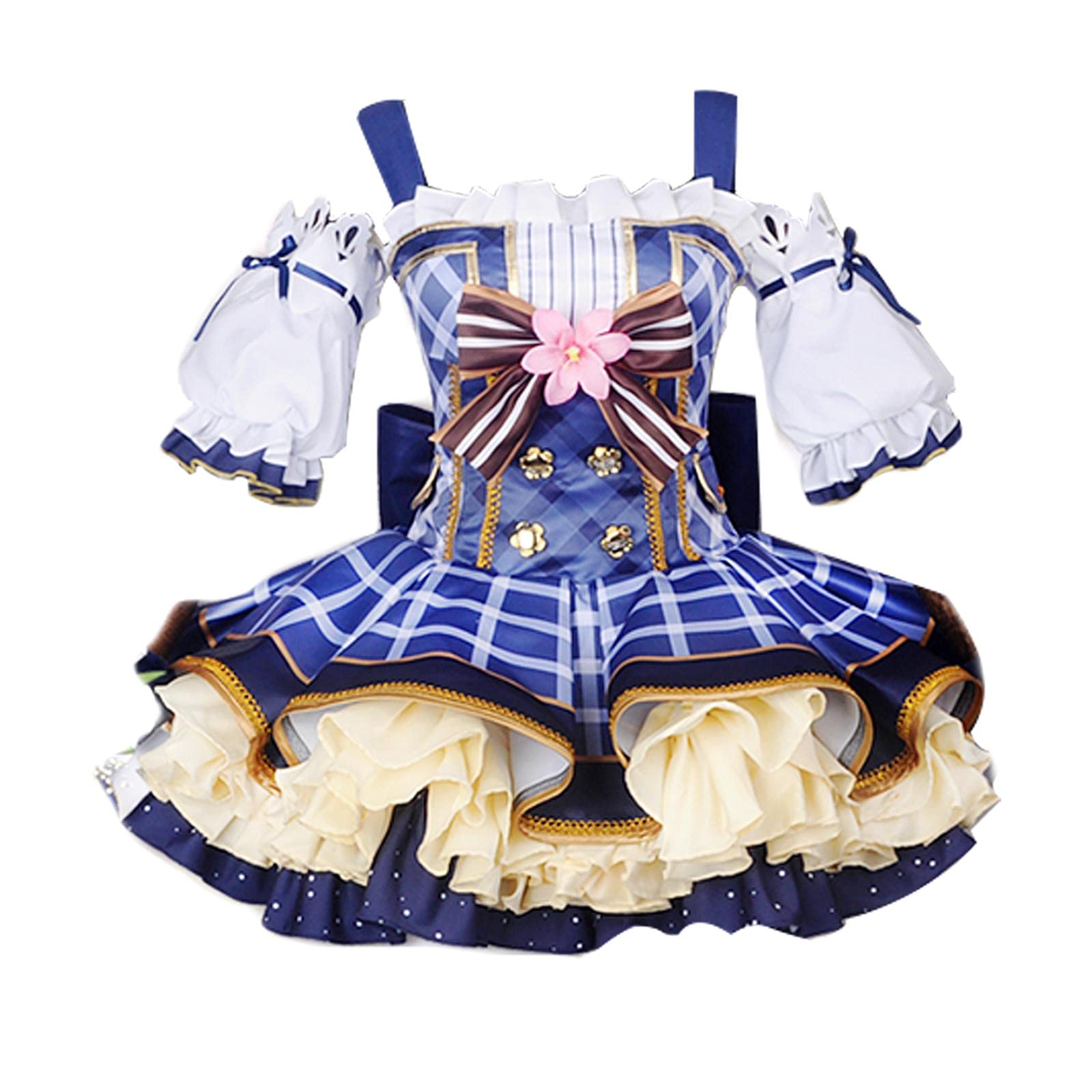 Love Live Anime Bouquet Awakening Sonoda Umi Cosplay Costume - Women's School Uniform Dress for Cosplay Events, Halloween & Anime Conventions