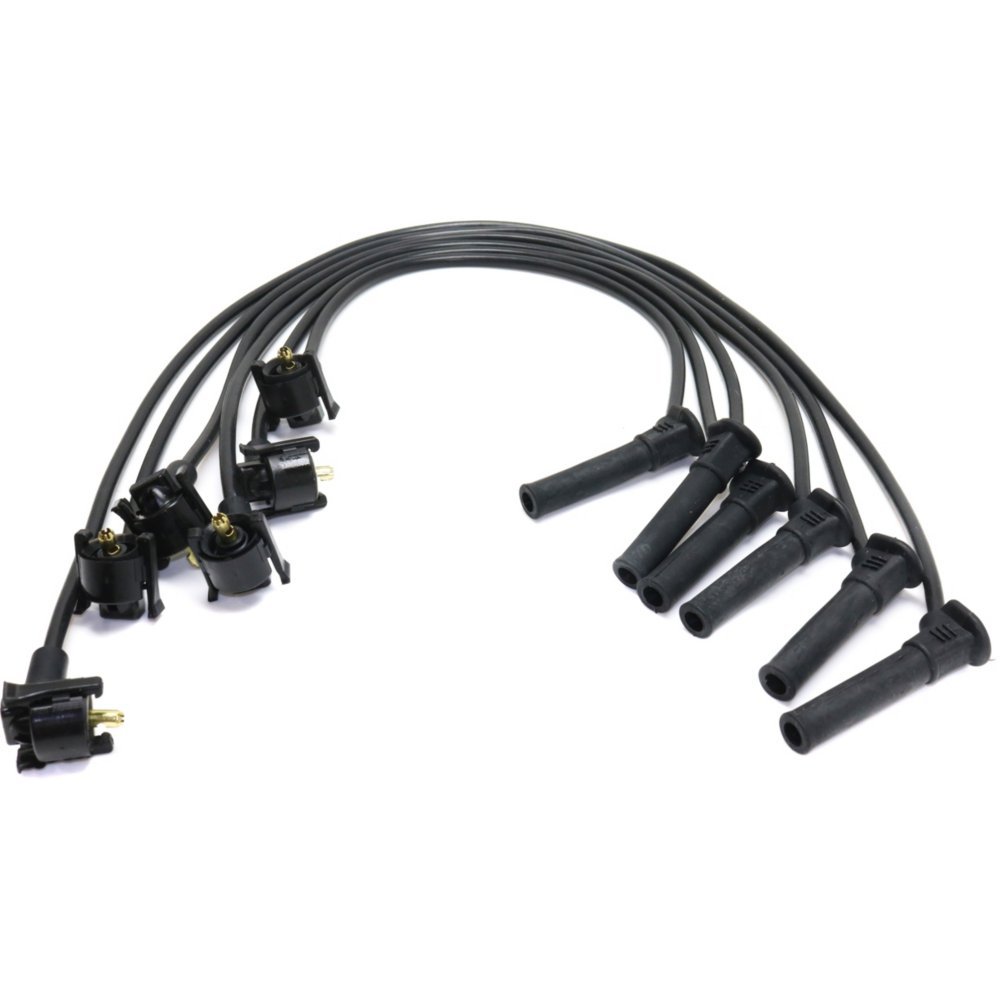 Evan-Fischer Spark Plug Wire Set Compatible with Ford Explorer 2001-2002 & Ranger 2001-2011 - High Performance Ignition Wires for Smooth Engine Operation - Perfect for Off-Roading, Daily Commuting & Engine Maintenance