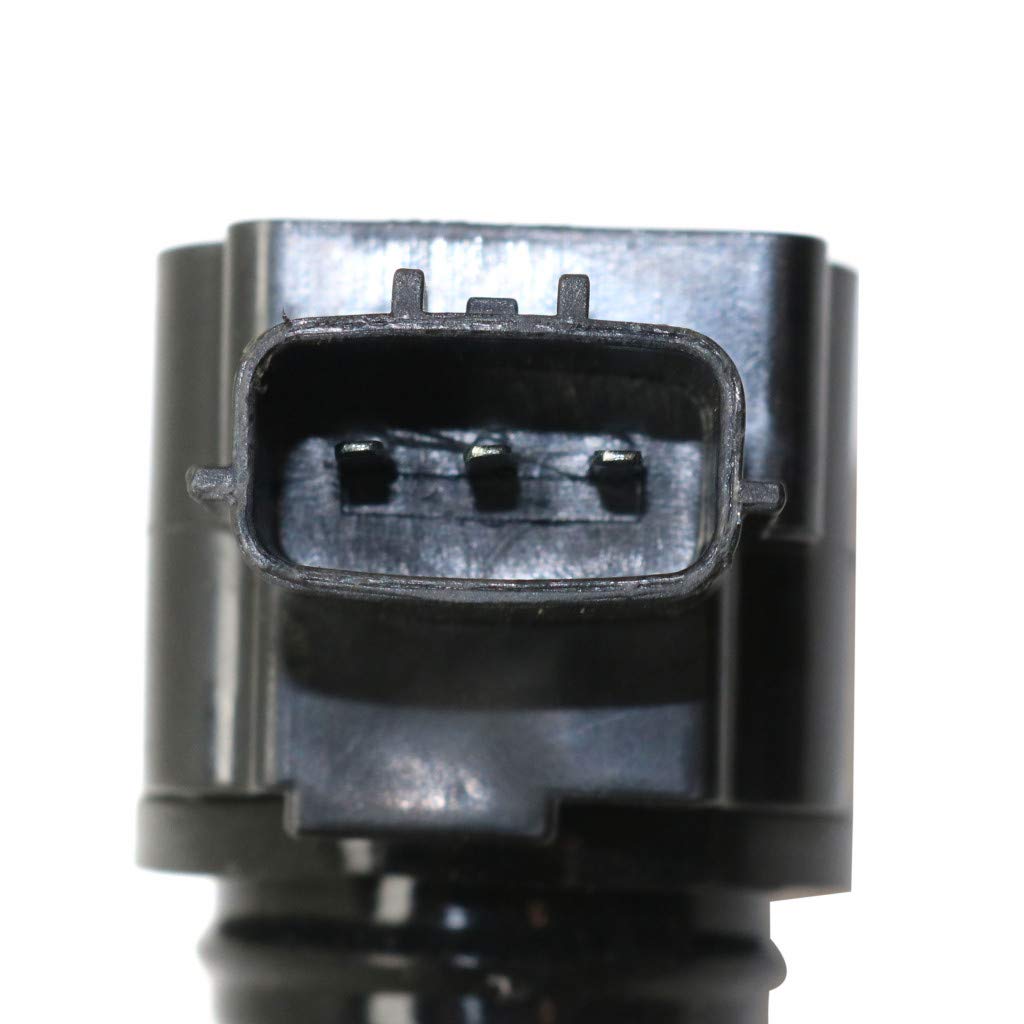 Nissan Versa Ignition Coil 2012-2017 Compatible with 1.6L 4 Cylinder Engine | 3 Male Blade Terminals 12V Coil-on-Plug Design OEM 224481HC0A | Perfect for Engine Performance & Tune-Up Maintenance