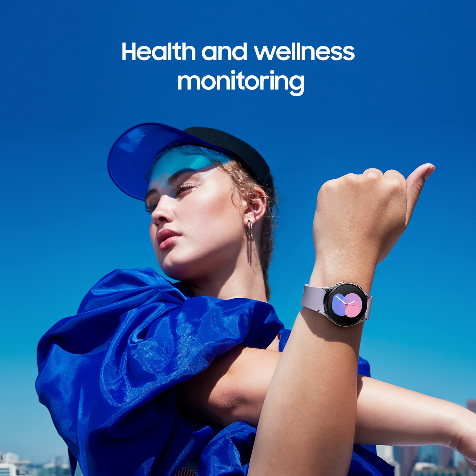 Samsung Galaxy Watch5 44mm Smartwatch with WiFi - Fitness Tracker, Heart Rate Monitor, Sleep Tracking for Men & Women - Perfect for Running, Swimming & Daily Activity Tracking