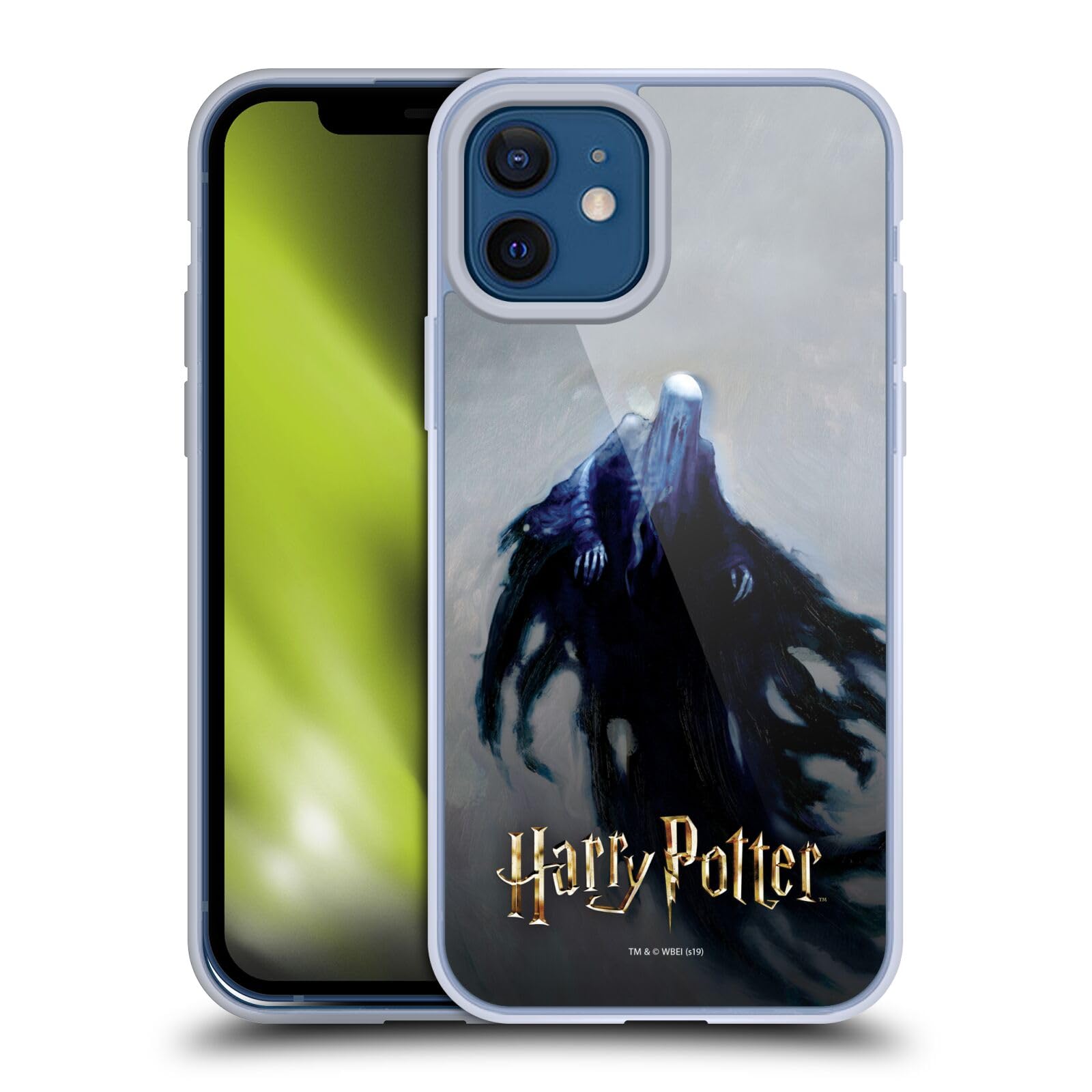 Head Case Designs Harry Potter Dementor Prisoner of Azkaban II iPhone 12 Case - Officially Licensed Soft Gel Cover for Apple iPhone 12 & 12 Pro - Perfect for Fans, School, Work & Daily Protection