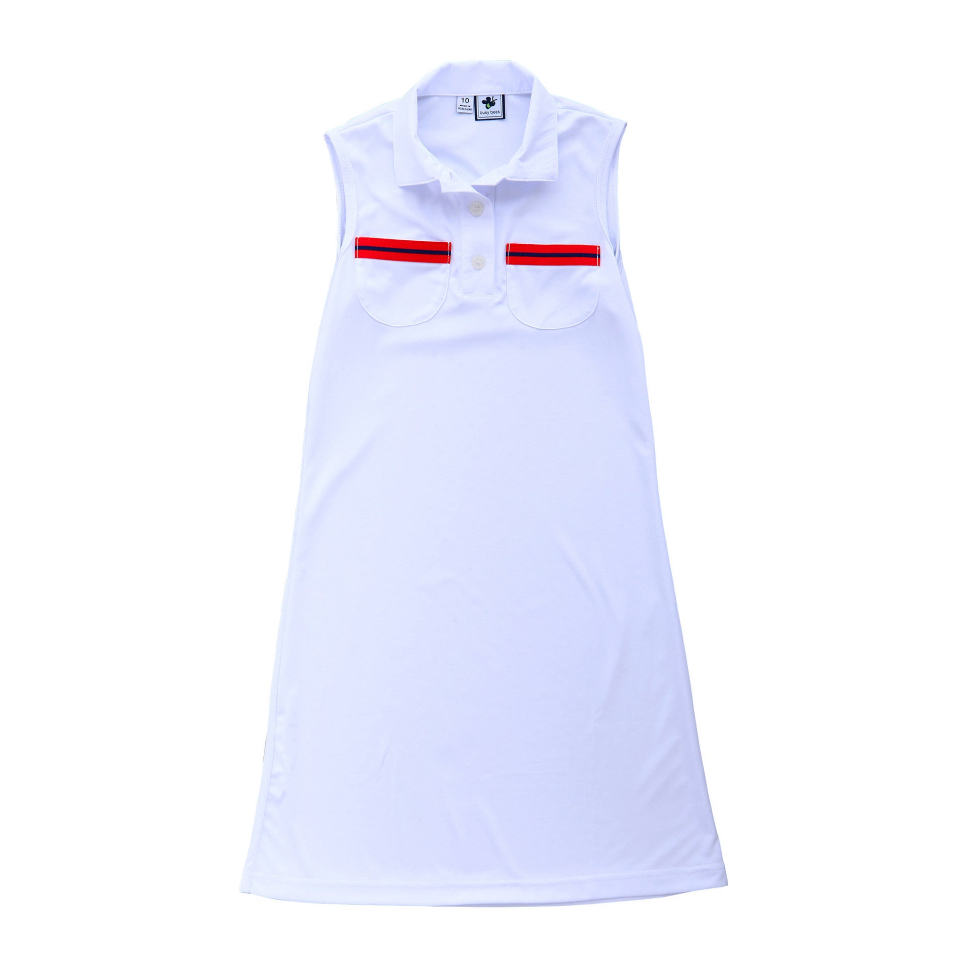 Lucy Women's Tennis Dress - White | Breathable & Quick-Dry Athletic Dress for Tennis, Pickleball & Gym Workouts | Perfect for Court Sports & Summer Outdoor Activities