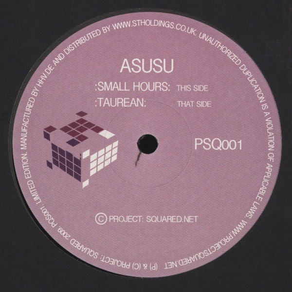 Asusu Small Hours / Taurean 12 Project Squared PSQ001 - Stylish Minimalist Watch for Men & Women | Perfect for Everyday Wear, Office & Casual Outfits