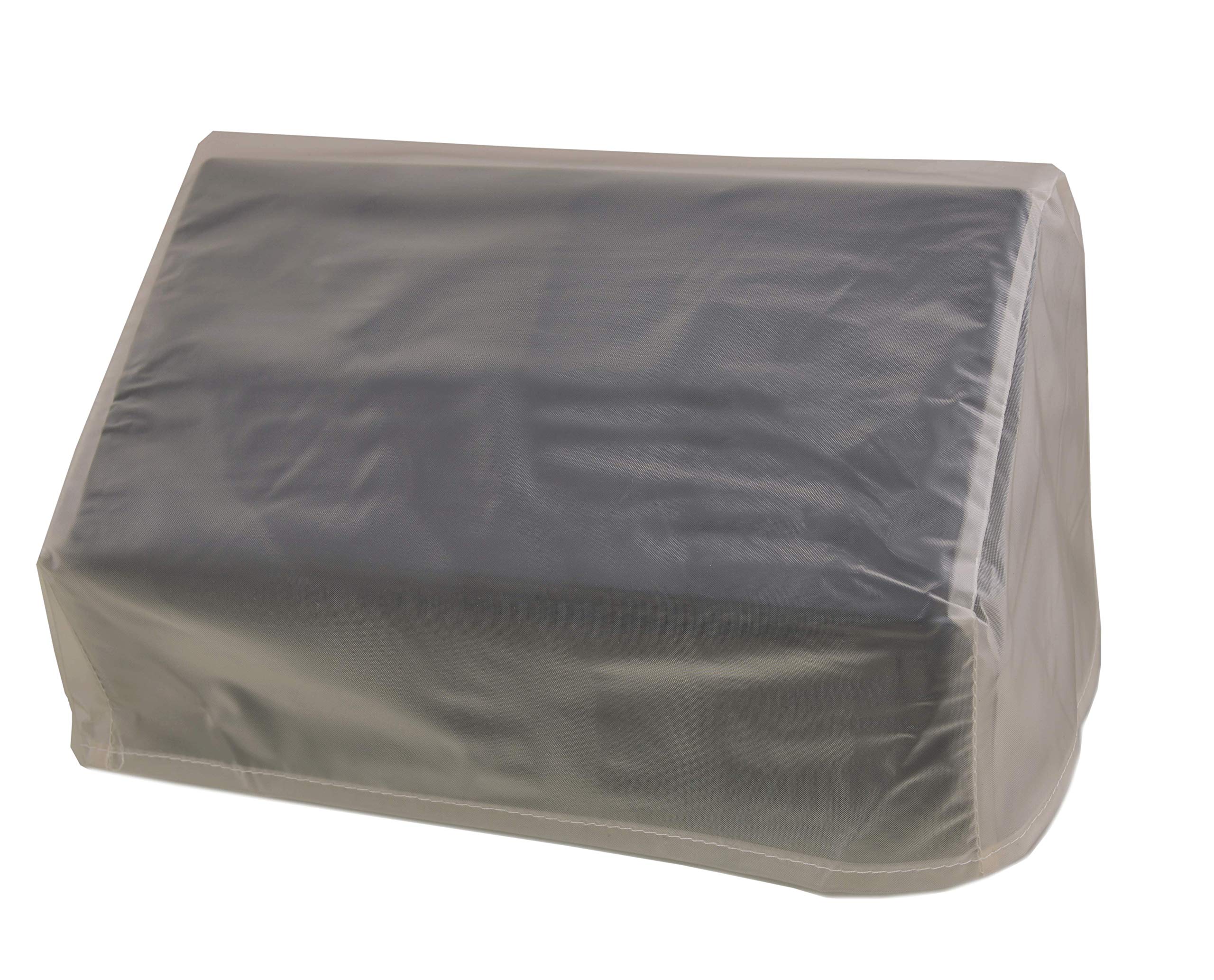 Comp Bind Anti-Static Clear Vinyl Dust Cover for Epson FastFoto FF-640 Scanner - 11.8''W x 8.7''D x 8.1''H - Perfect for Home Office and Photo Studio Protection