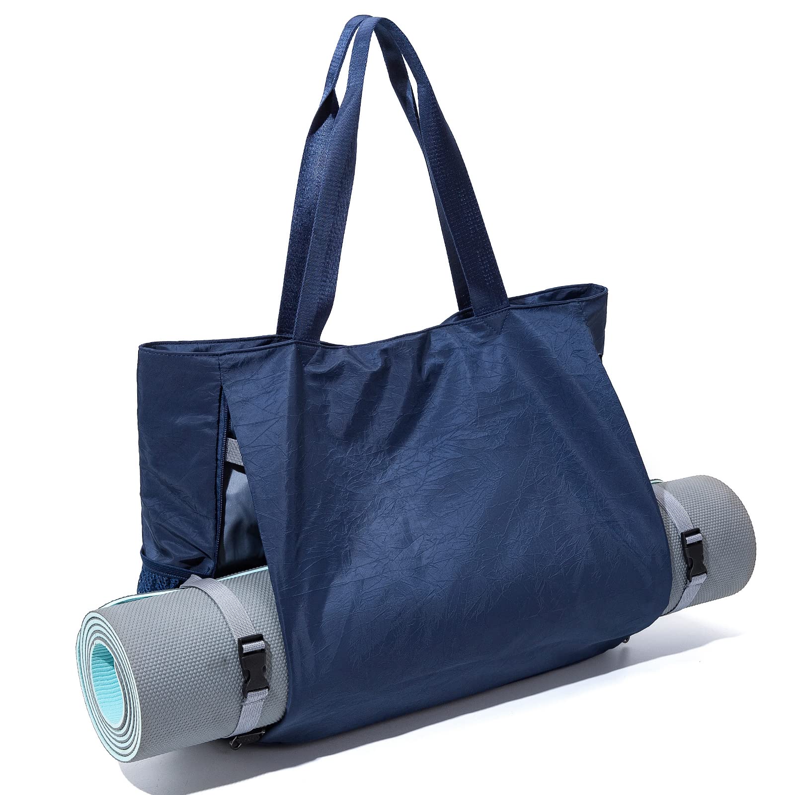 Premium Yoga Mat Bag - Waterproof Gym Shoulder Bag with Yoga Mat Holder & Wet Pocket for Yoga, Pilates, Gym, Travel & Beach | Perfect for Fitness Enthusiasts & Active Lifestyles