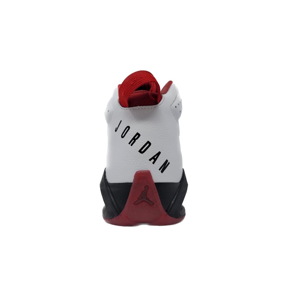 Jordan AR4430-106 Men's Basketball Shoes - Lift Off White/Black-Red - Size 7.5 D(M) US - High-Performance Sneakers for Court Play & Street Style