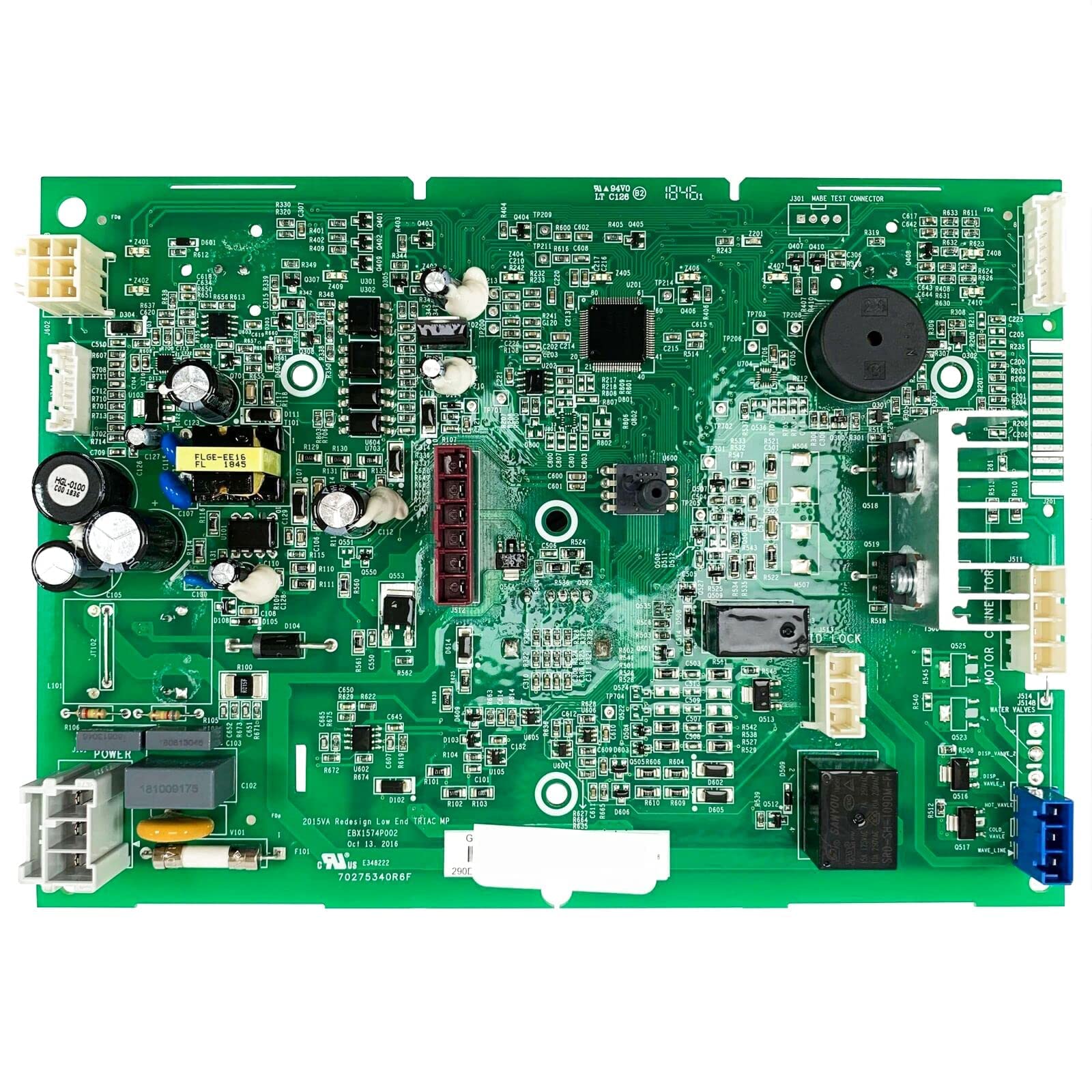 GE Washing Machine Control Board Replacement - Compatible with WH22X32357, WH22X29556, WH18X28174, WH18X281 - Perfect for DIY Washer Repairs & Home Appliance Maintenance