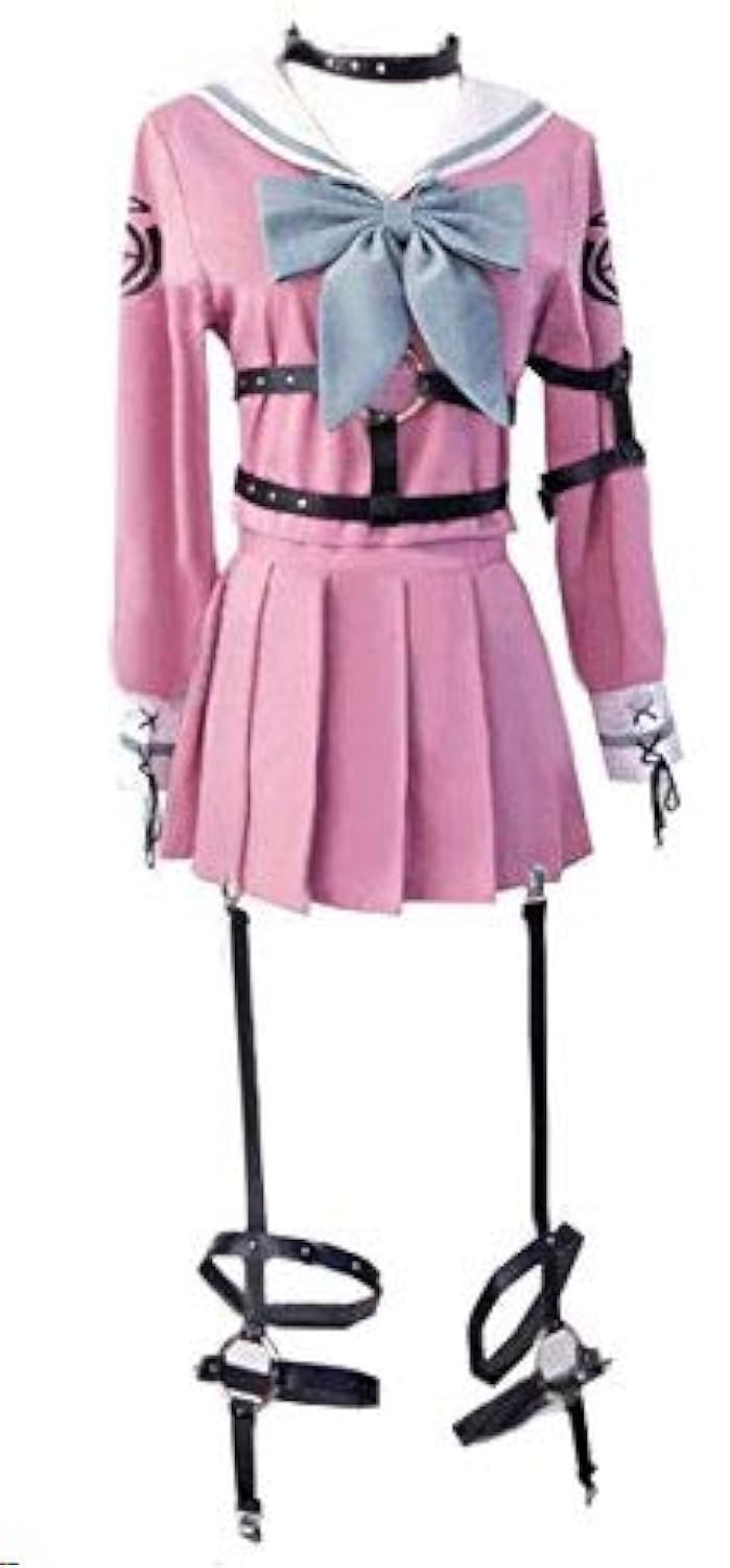 Anime Iruma Kun Pink Dress Uniform Cosplay Costume for Halloween, Conventions & Themed Parties - High-Quality Outfit