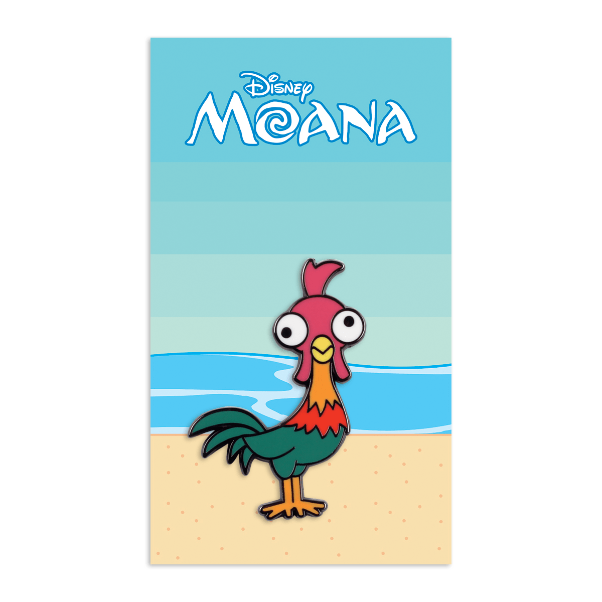 Moana Disney Hei Hei Enamel Pin - Cute Cartoon Chicken Collectible Lapel Pin for Backpacks, Hats & Jackets - Perfect Disney Fan Gift & Accessory for Cosplay, Disneybounding & Theme Park Trips