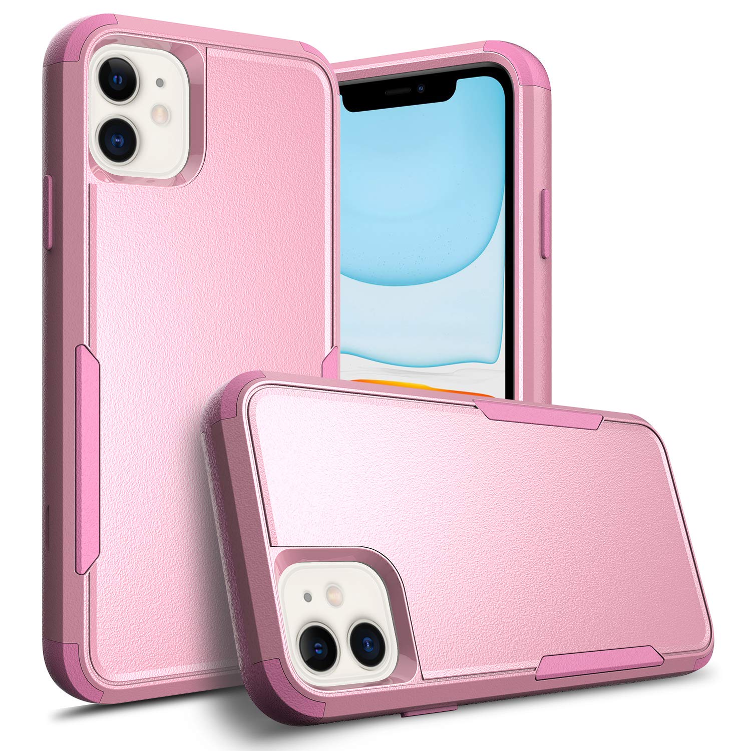 Shockproof Heavy Duty Protective Phone Case for Apple iPhone 11 - Rugged Cover with Military-Grade Drop Protection | Perfect for Outdoor Activities, Travel & Everyday Use