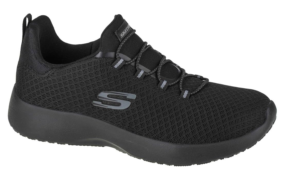 Skechers Dynamight Women's Slip-On Sneakers - Comfortable Walking Shoes for Women, Black Size 6 | Casual Wear, Workout, Travel & Everyday Use