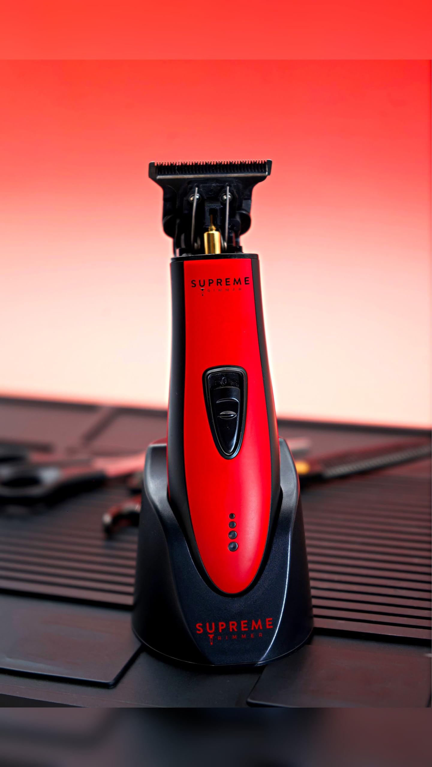 Supreme 3-in-1 Professional Hair Clipper Kit for Men | Barber Grade Trimmer, T-Shape Detailer & Foil Shaver | Beard & Hair Grooming Set (Black) | Perfect for Home Use & Salon Styling