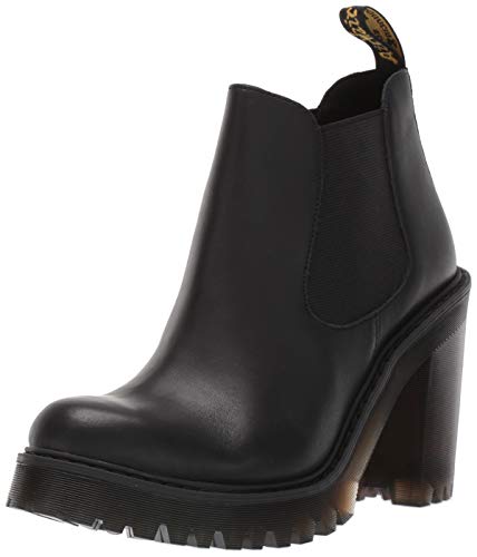Hurston Black Sandal Boots for Women - Stylish & Comfortable Ankle Booties for Casual Wear, Work & Outdoor Activities
