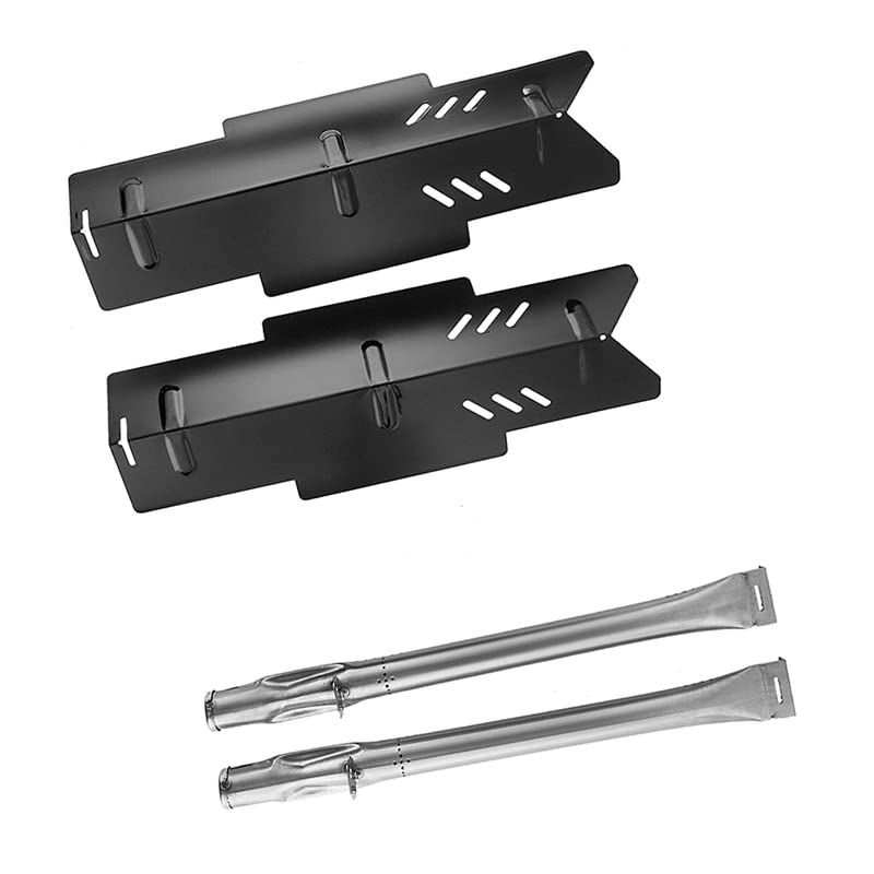 Dyna-Glo BBQ Grill Replacement Heat Plates & Burners - Compatible with Models DGF350CSP & DGF350CSP-D - 2 Pack Set for Perfect Grilling Performance - Ideal for Backyard BBQs, Camping & Outdoor Cooking