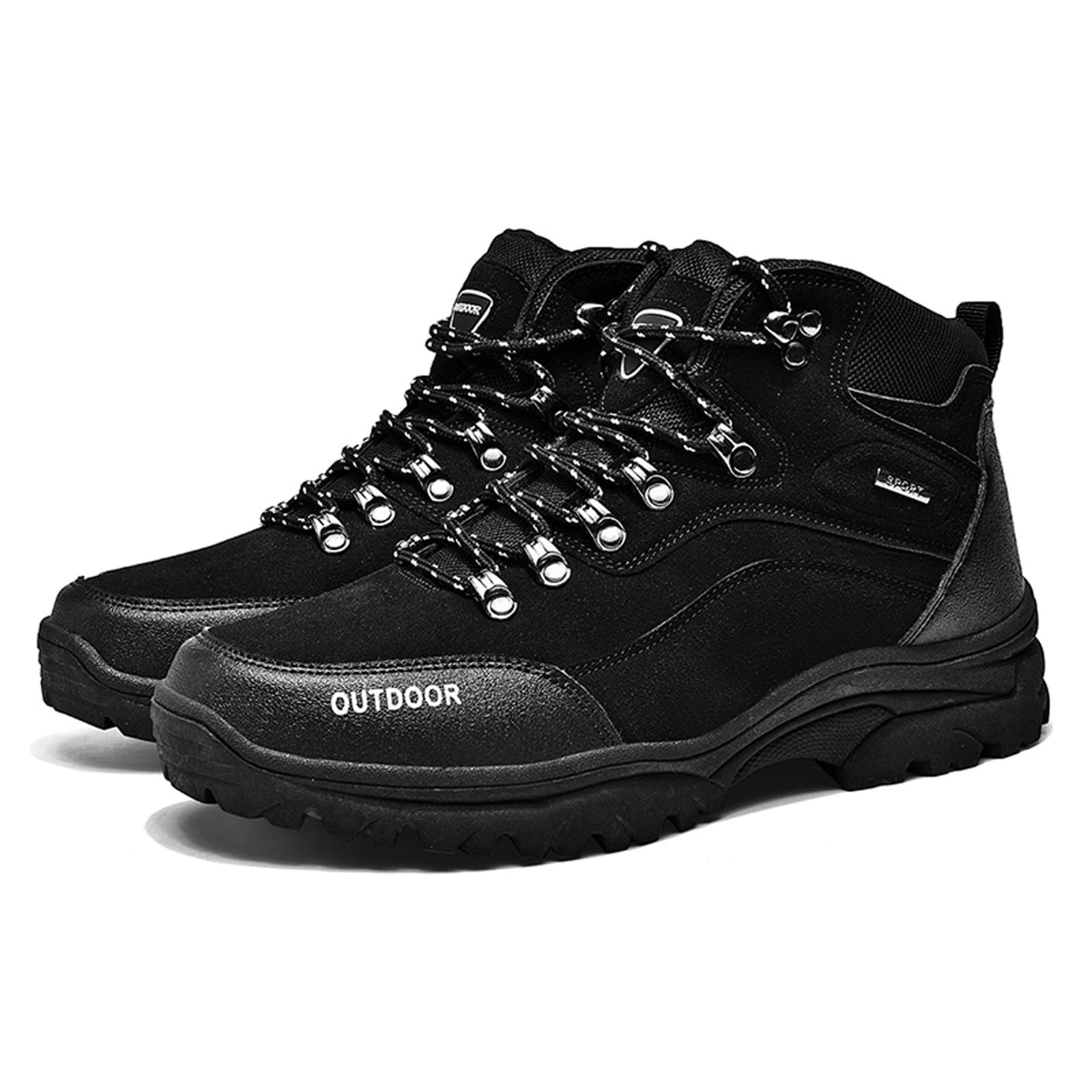 Shije Men's Waterproof Hiking Boots - Lightweight Outdoor Trekking Shoes for Men - Perfect for Mountain Climbing, Camping & Trail Walking