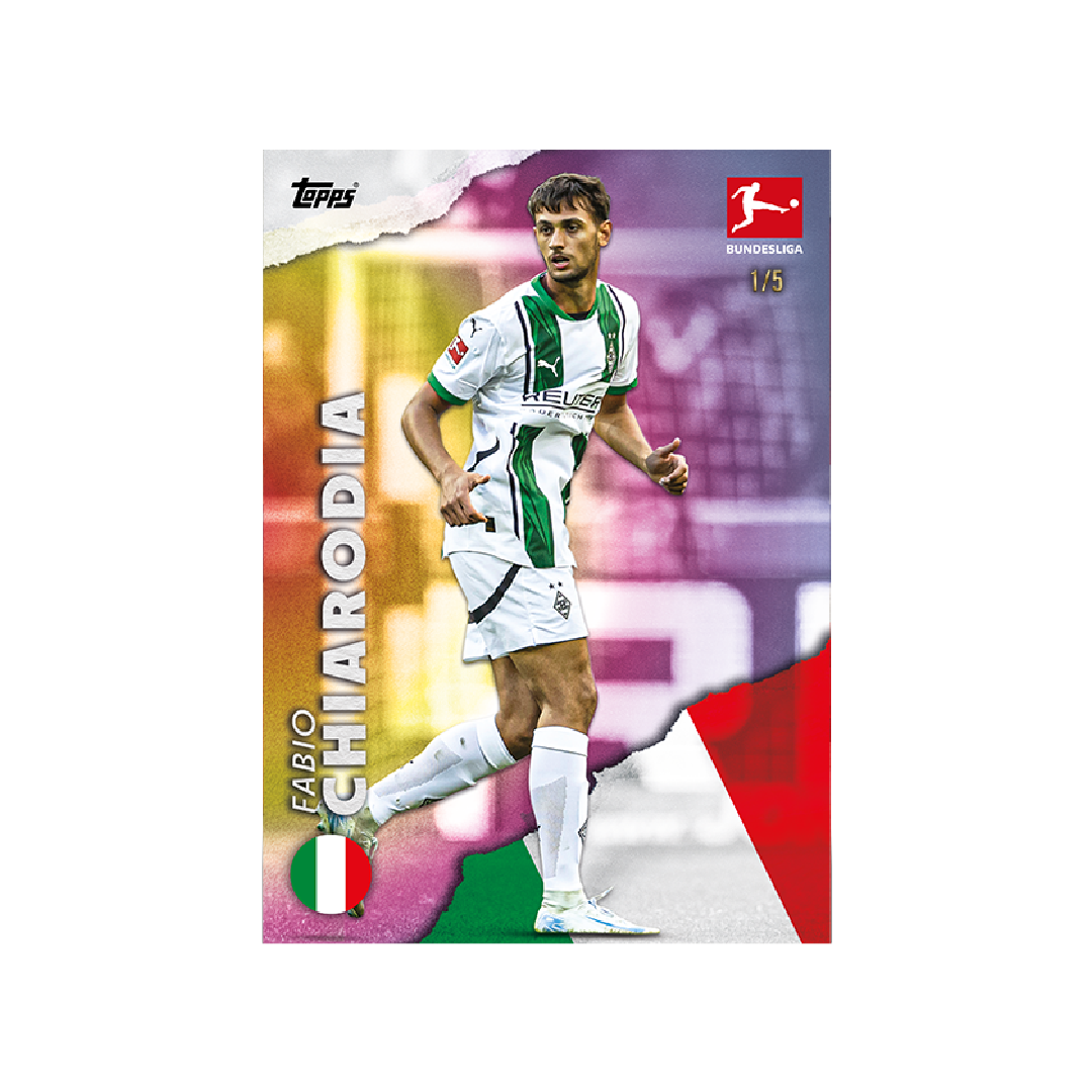 Topps Bundesliga International Stars 2024/25 Soccer Trading Cards - Collectible Football Player Cards for Fans & Collectors - Perfect for Trading, Gifting, and Display