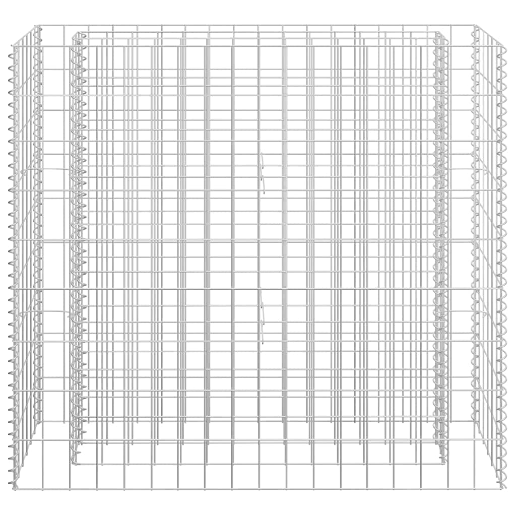 Galvanized Steel Gabion Raised Bed Planter - 35.4