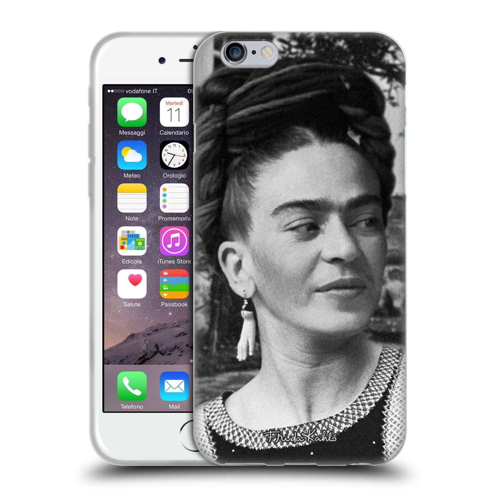 Head Case Designs Frida Kahlo Headdress Portraits & Quotes iPhone 6/6s Soft Gel Case - Artistic Protection for Daily Use & Gift Giving