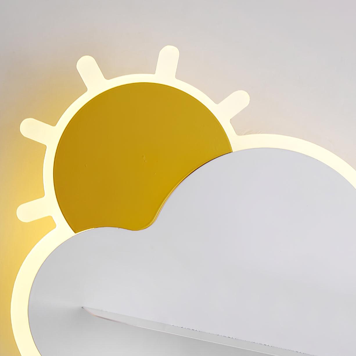 Cloud-Shaped Night Light for Kids - Soft Glow Nursery Wall Lamp for Bedroom, Baby Room & Playroom Decor - Perfect for Bedtime Stories and Soothing Sleep