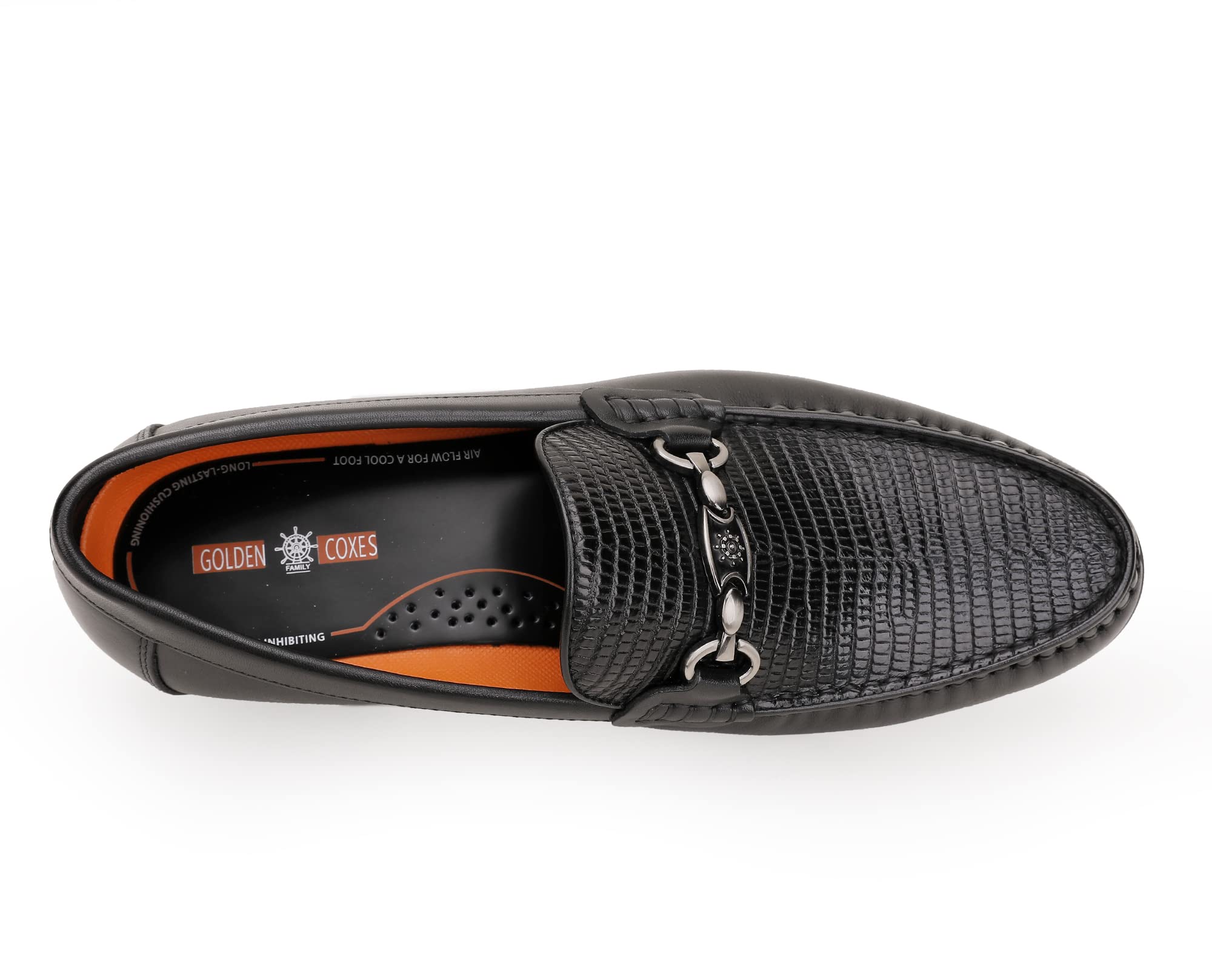 Premium Men's Black Leather Loafers - Handcrafted Dress Shoes for Wedding, Party & Formal Events | Slip-On Penny Loafers with Classic Style & Comfort