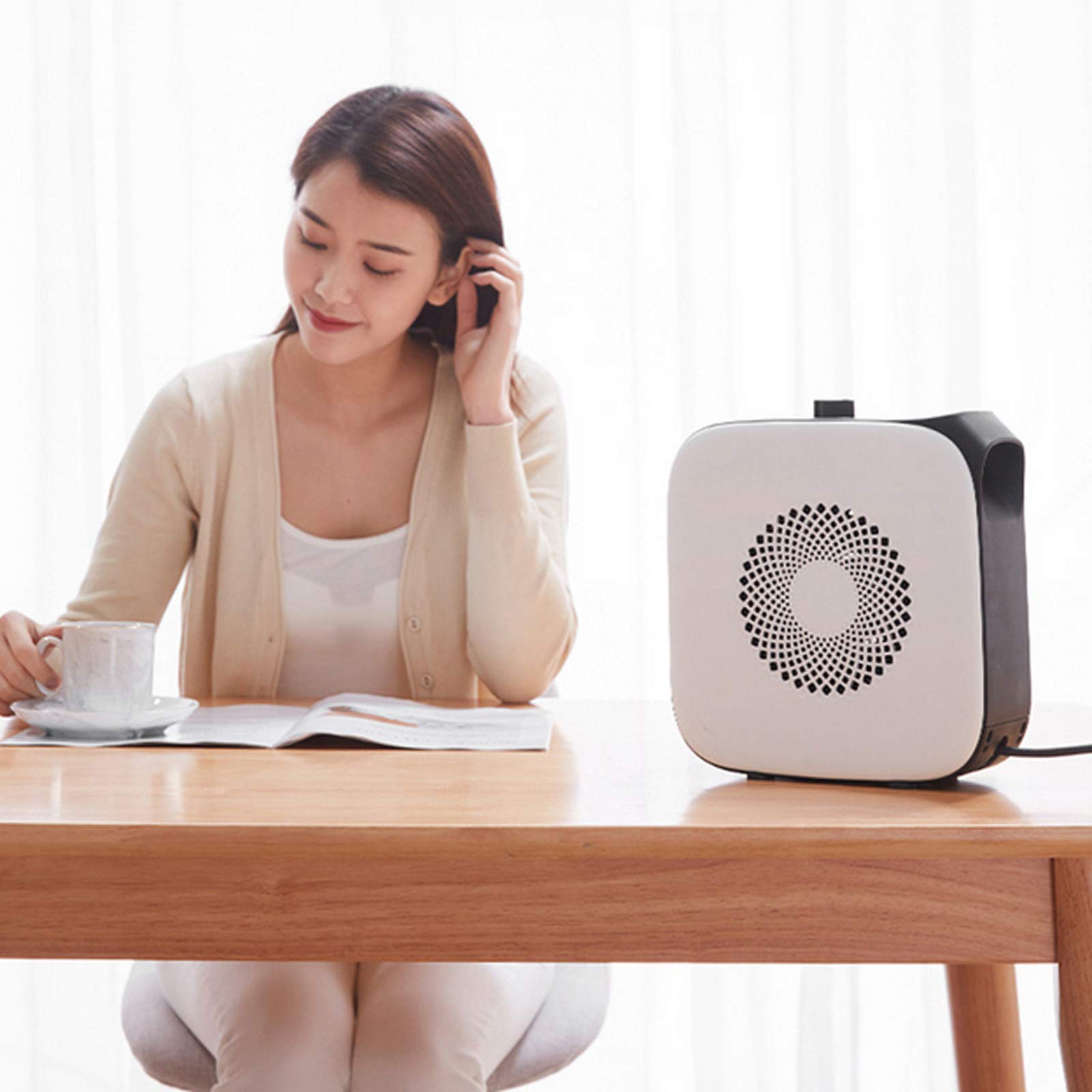 Energy Saving Portable Space Heater for Home, Office & Bathroom - Fast Heating, Sun Power Design, Small & Efficient - Perfect for Winter Warmth and Personal Comfort