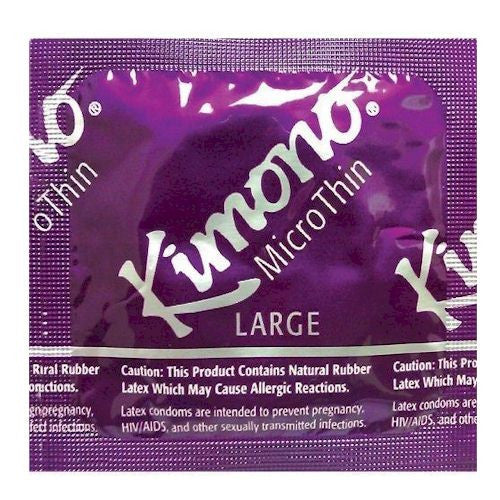 Ultra Thin Kimono Large Condoms - Premium Comfort & Sensitivity for Enhanced Intimacy | Perfect for Couples & Safe Sex Protection